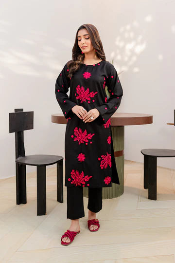 The Floral Embroidered Dress To Transition You To Fall
