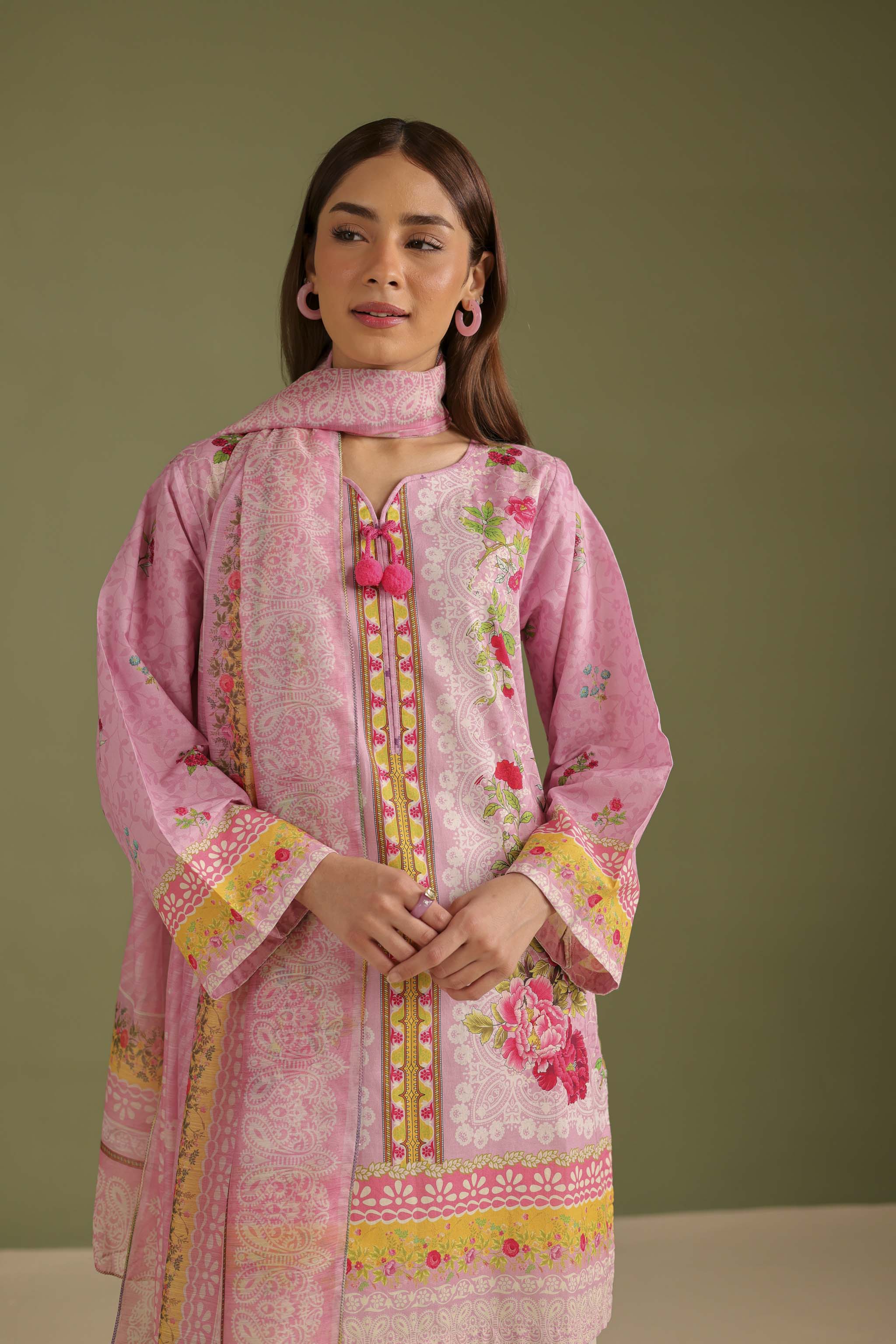 3PC Printed Lawn Suit - 42680