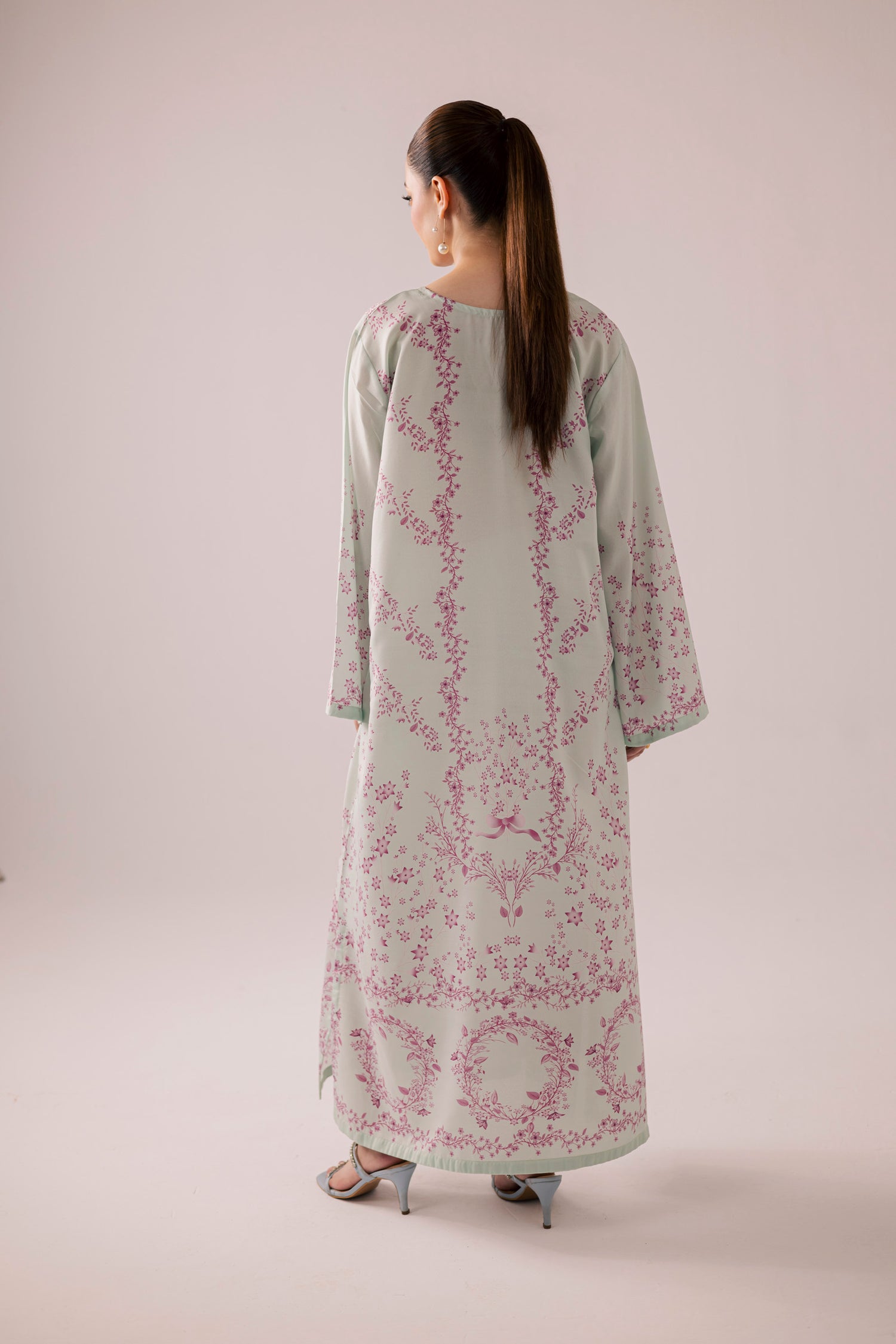 KF32 - Printed Kaftaan