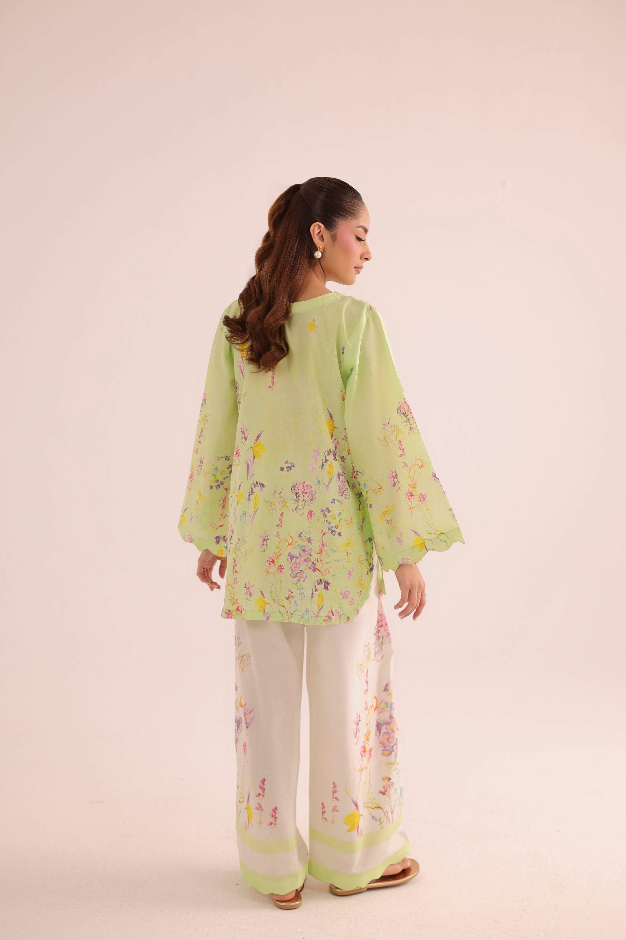 2PC Summer Lawn Dress- PRT L42952
