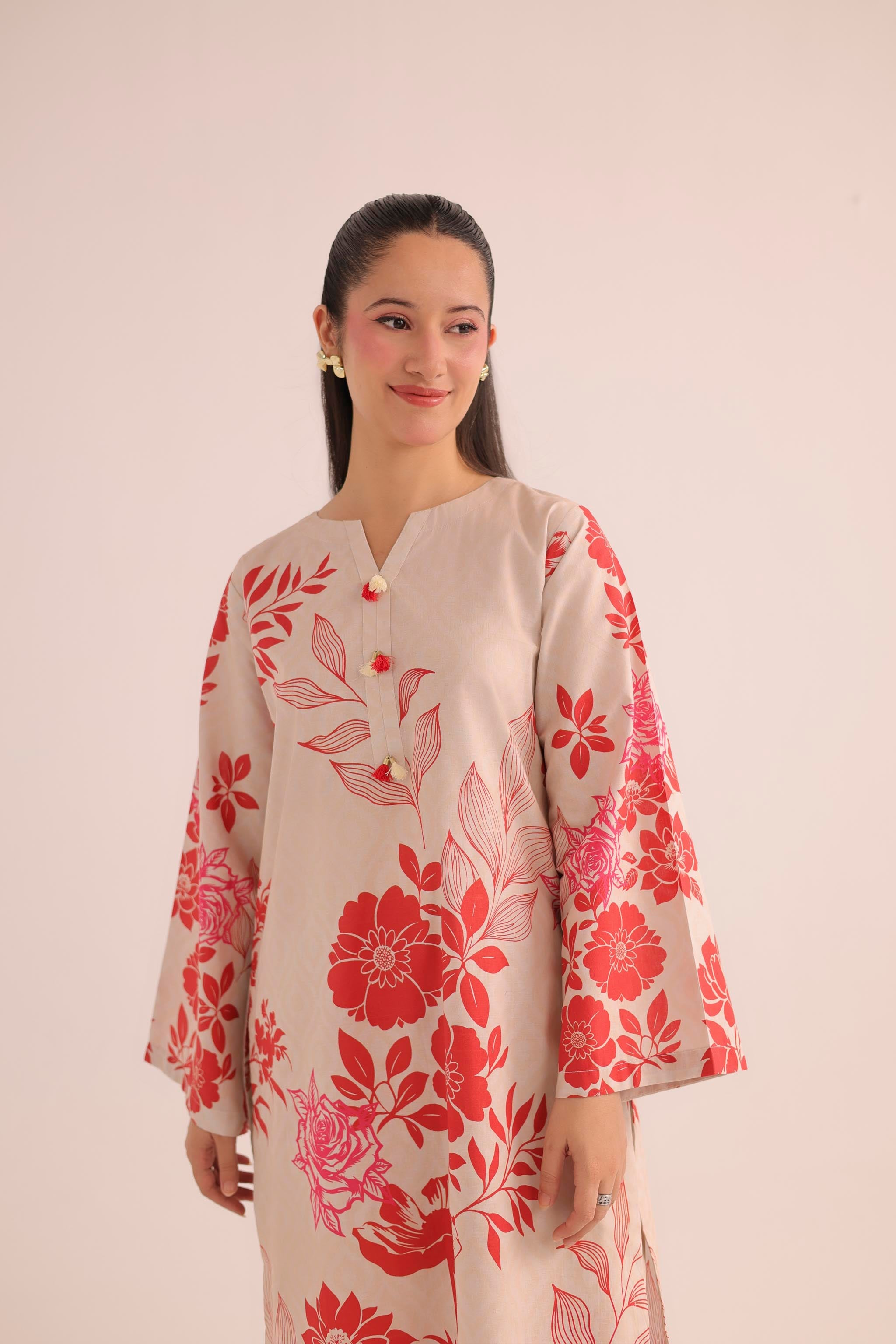 2PC Summer Lawn Dress- PRT L42192