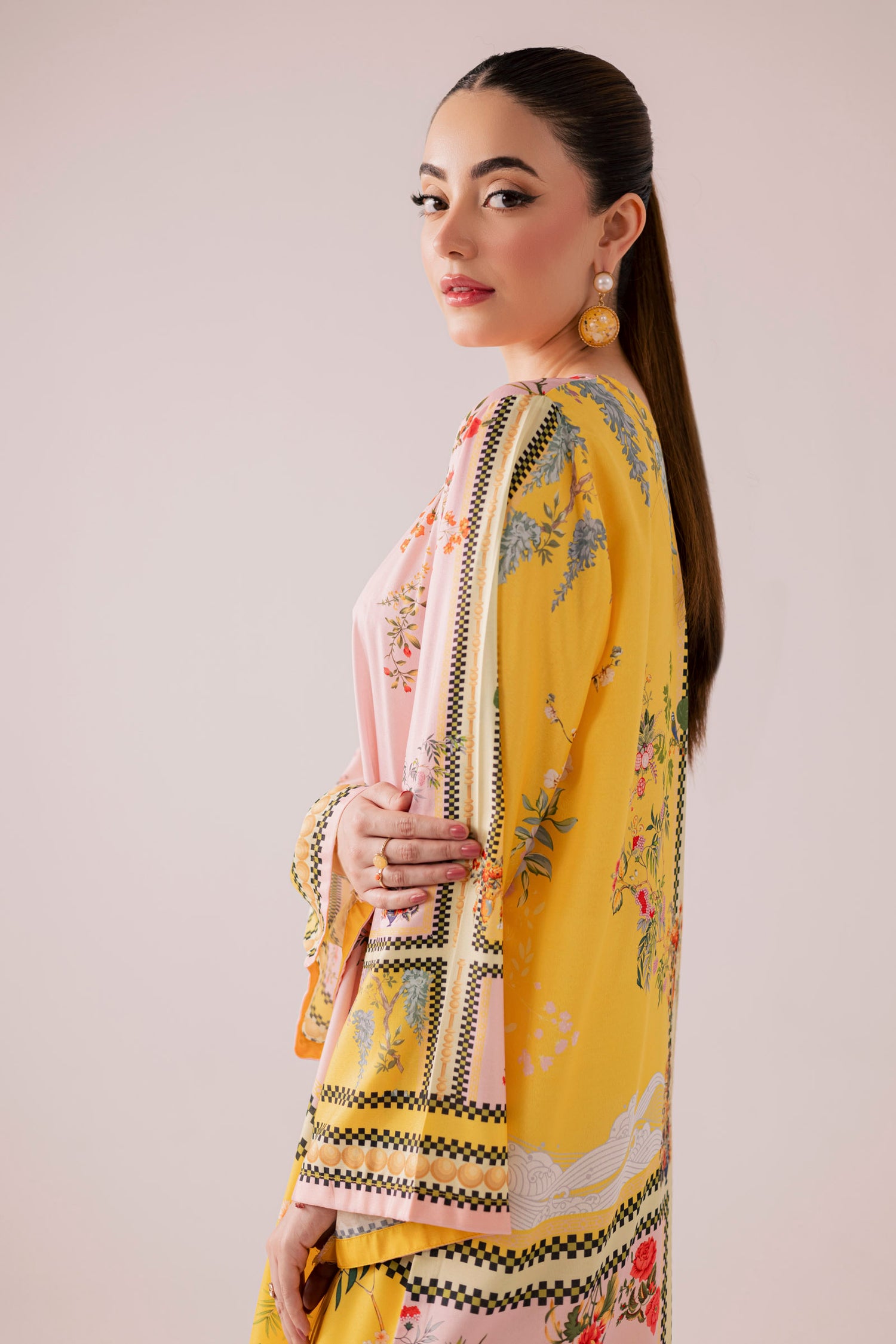 KF34 - Printed Kaftaan