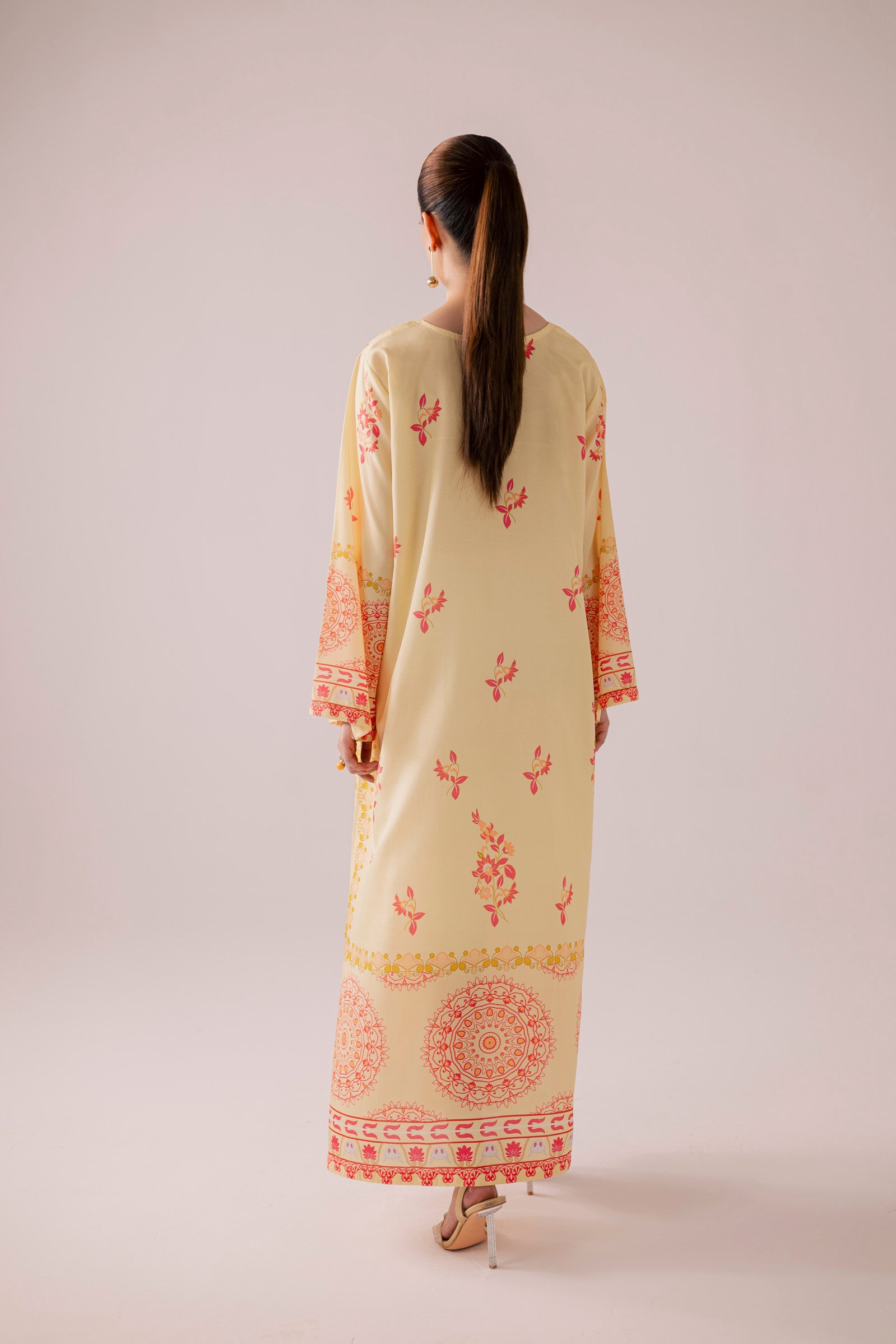 KF35 - Printed Kaftaan