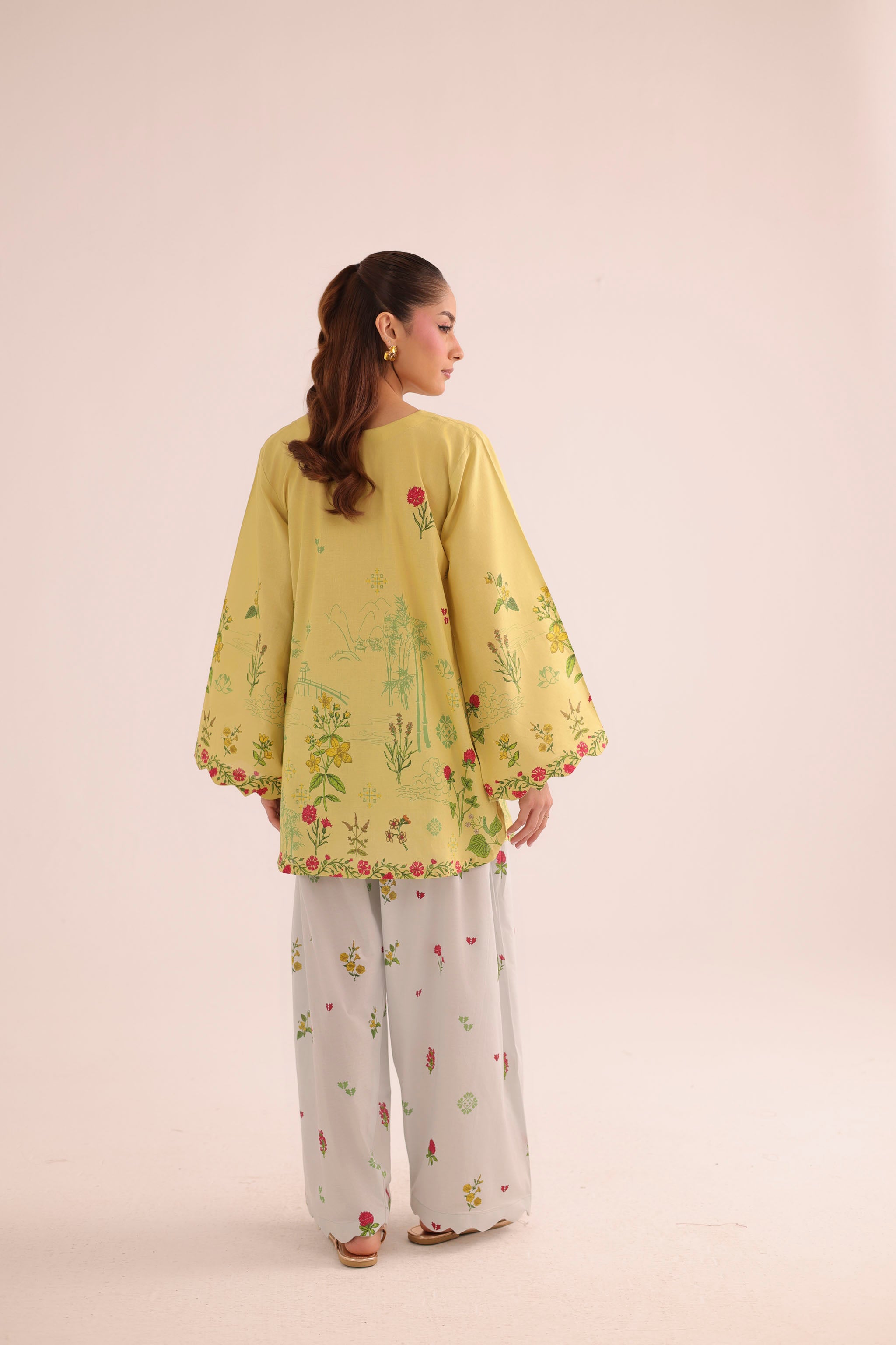 2PC Summer Lawn Dress- PRT L42982