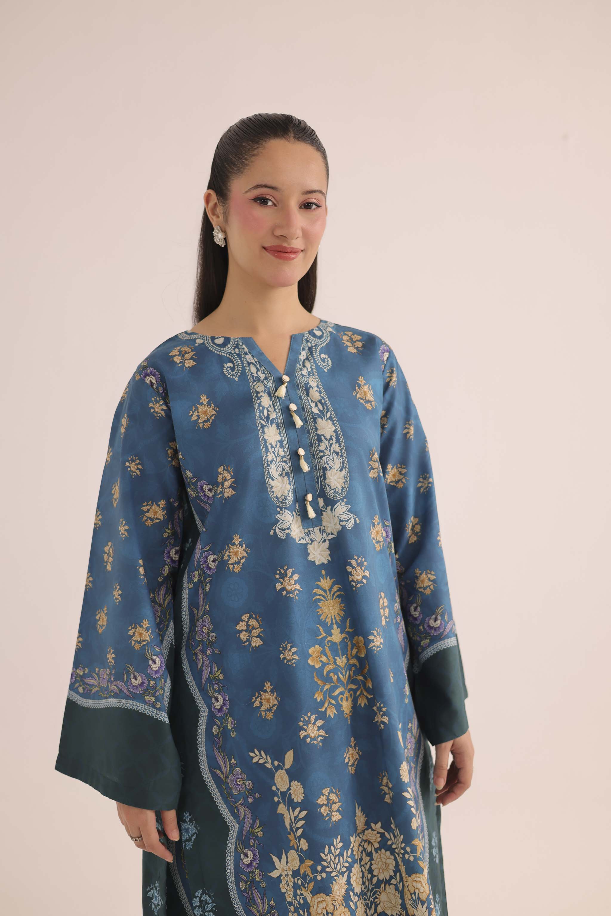 2PC Summer Lawn Dress- PRT L42945