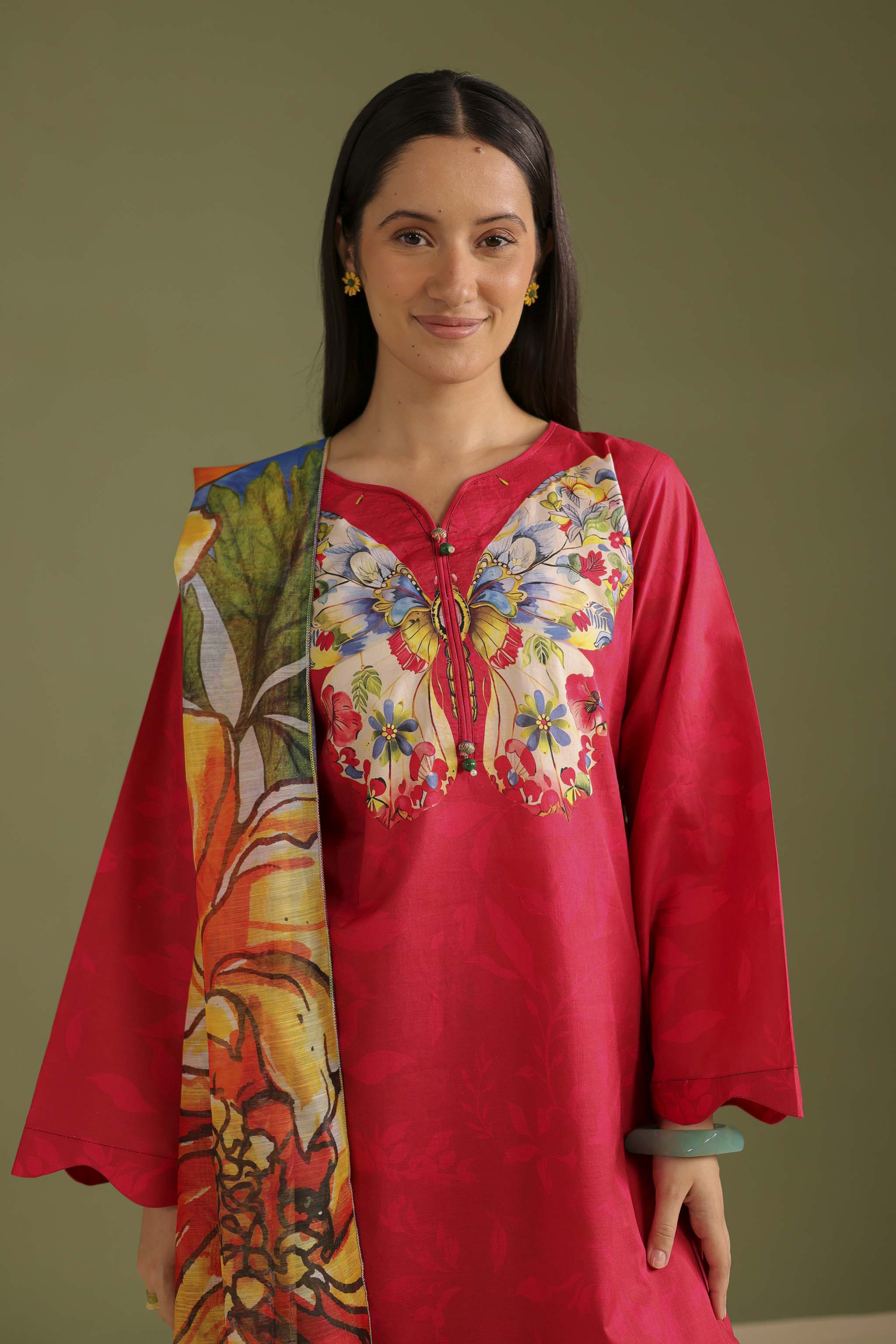 3PC Printed Lawn Suit - 42662