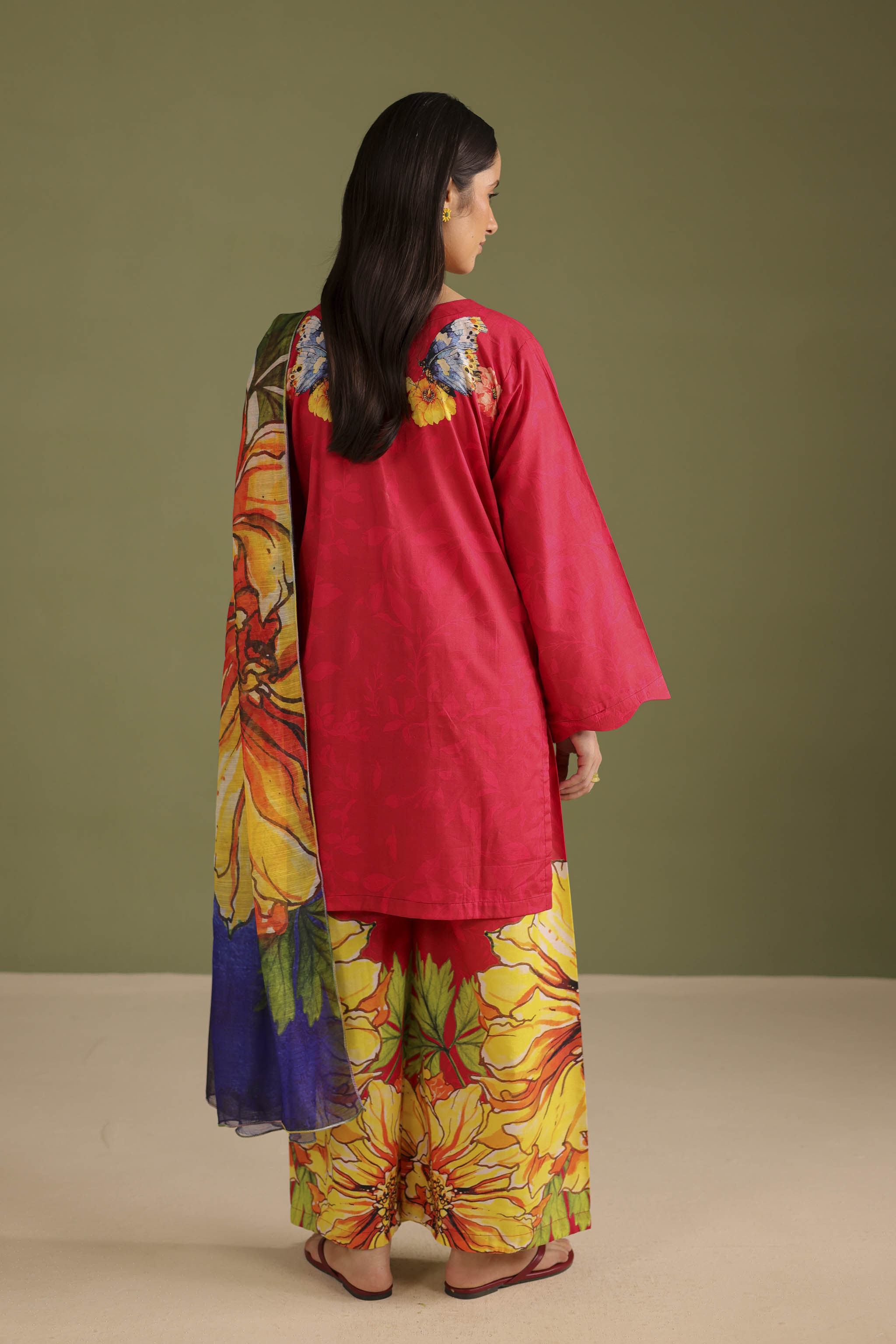 3PC Printed Lawn Suit - 42662