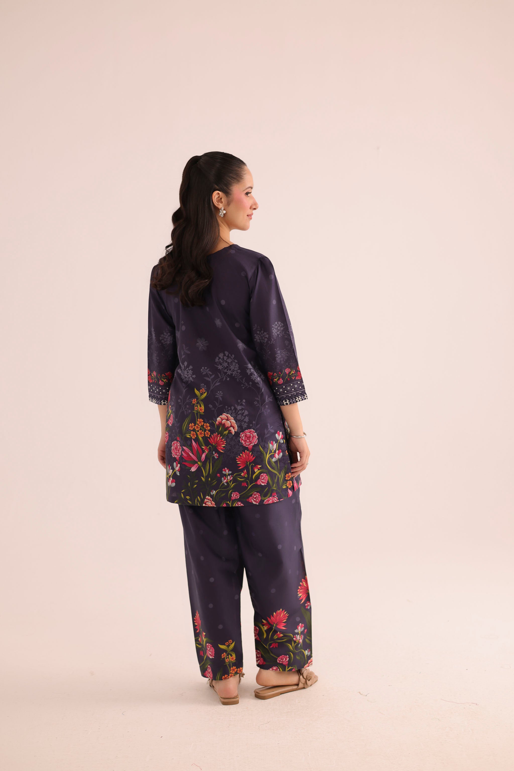 2PC Summer Lawn Dress- PRT L42980