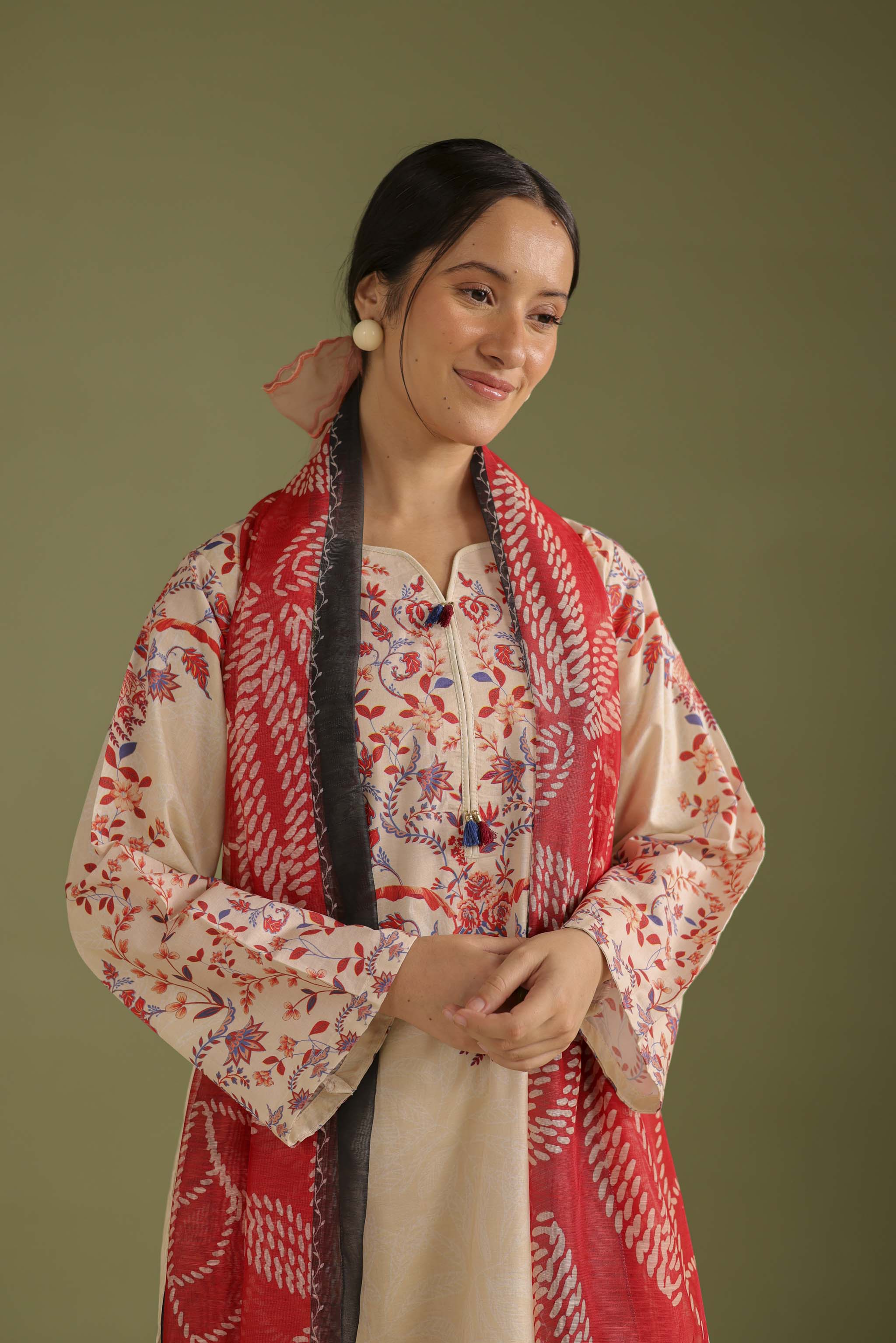3PC Printed Lawn Suit - 42671