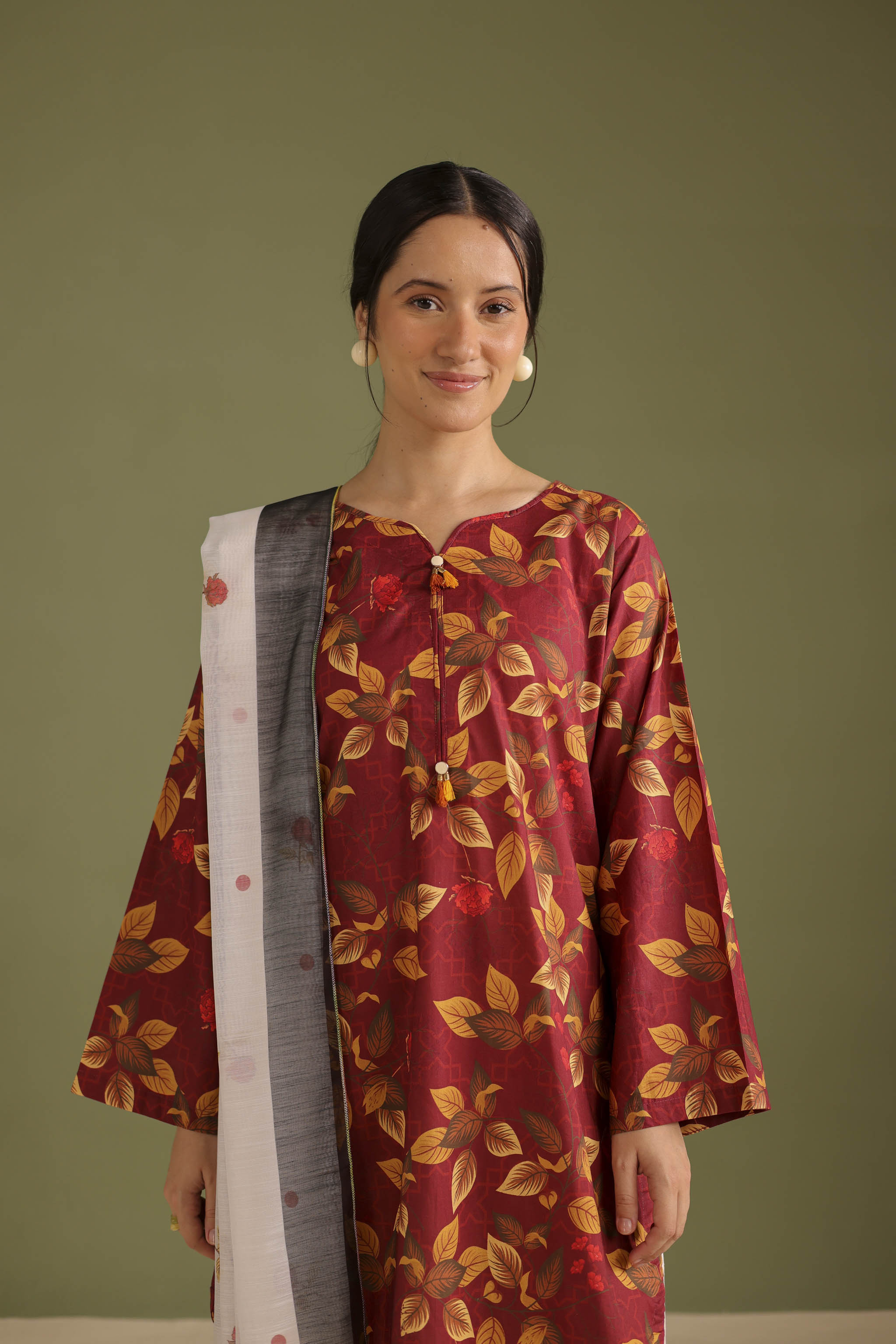 3PC Printed Lawn Suit - 42669