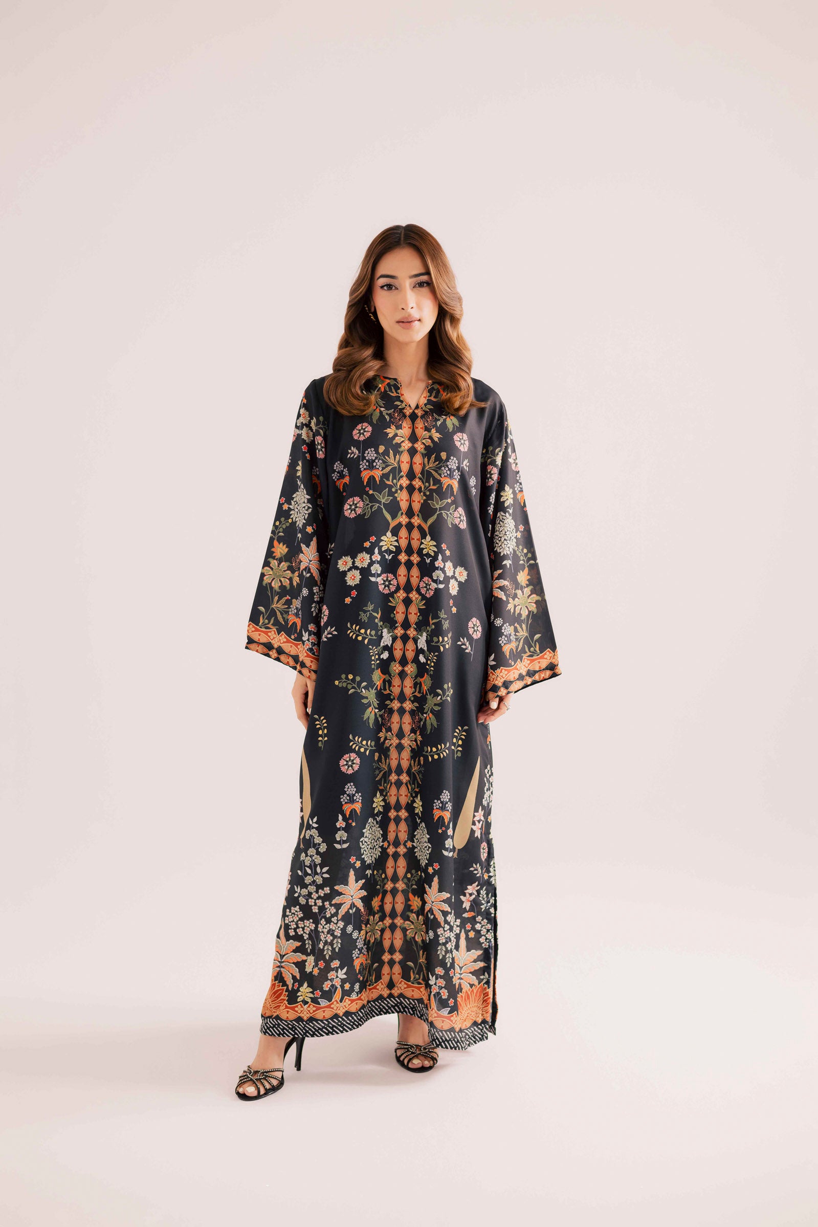 KF02 - Printed Kaftaan