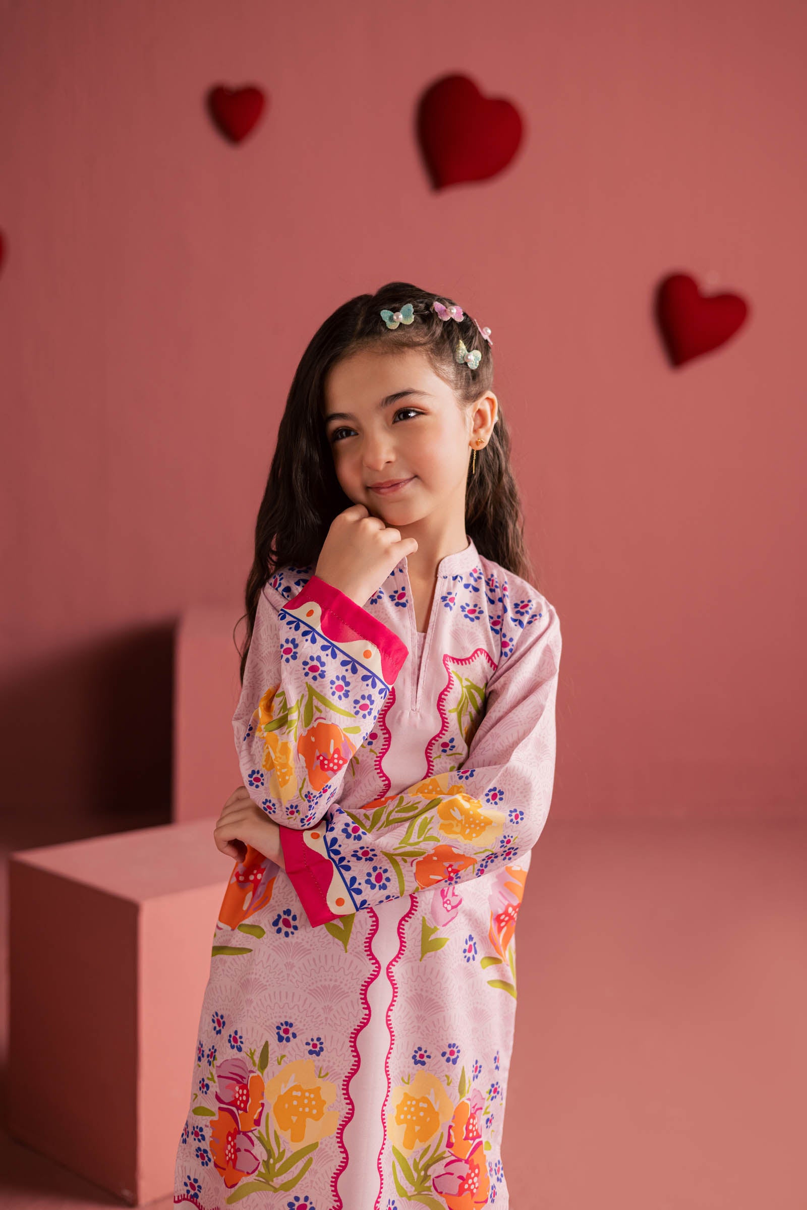 Kids 2PC Summer Dress-FS100
