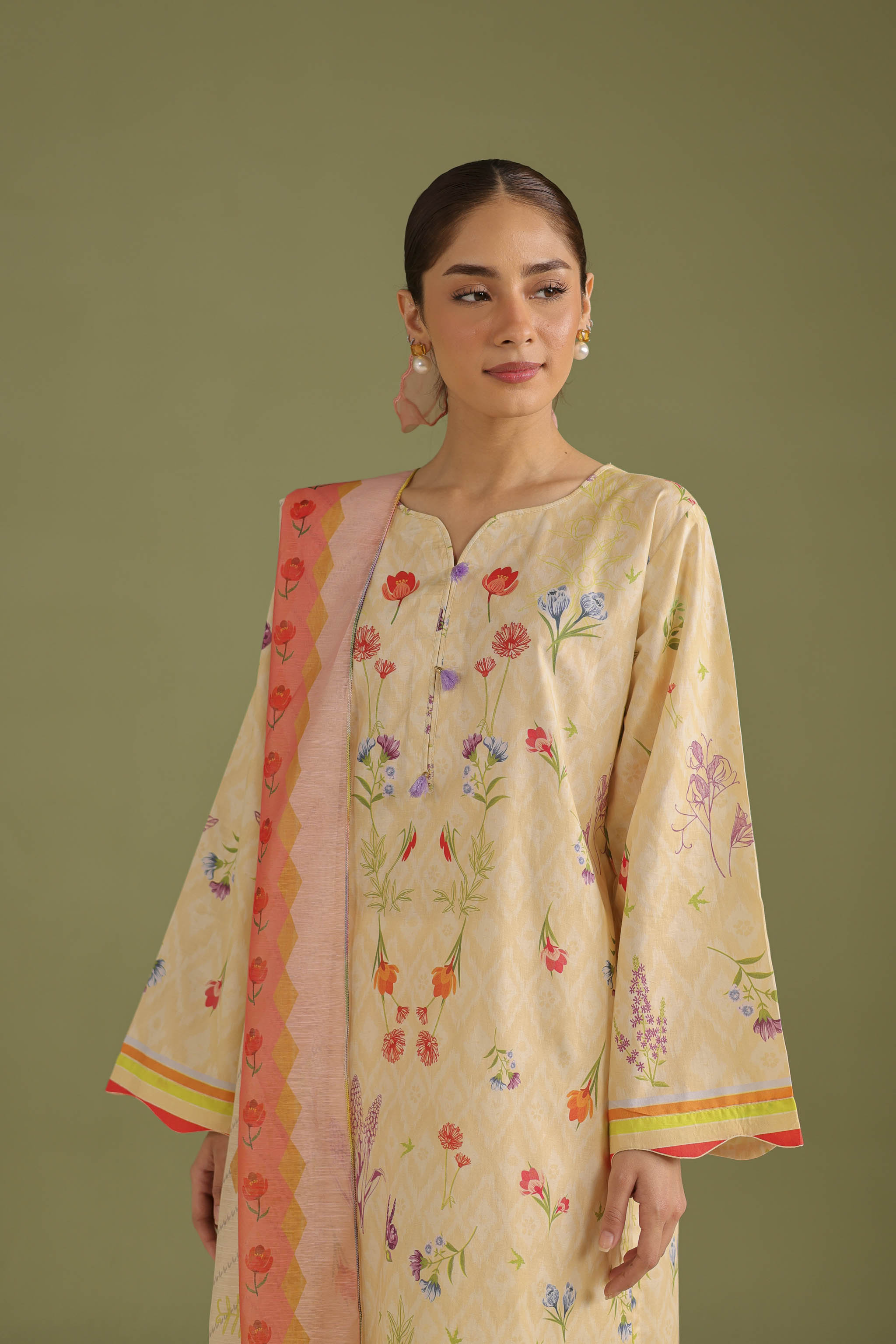 3PC Printed Lawn Suit - 42677