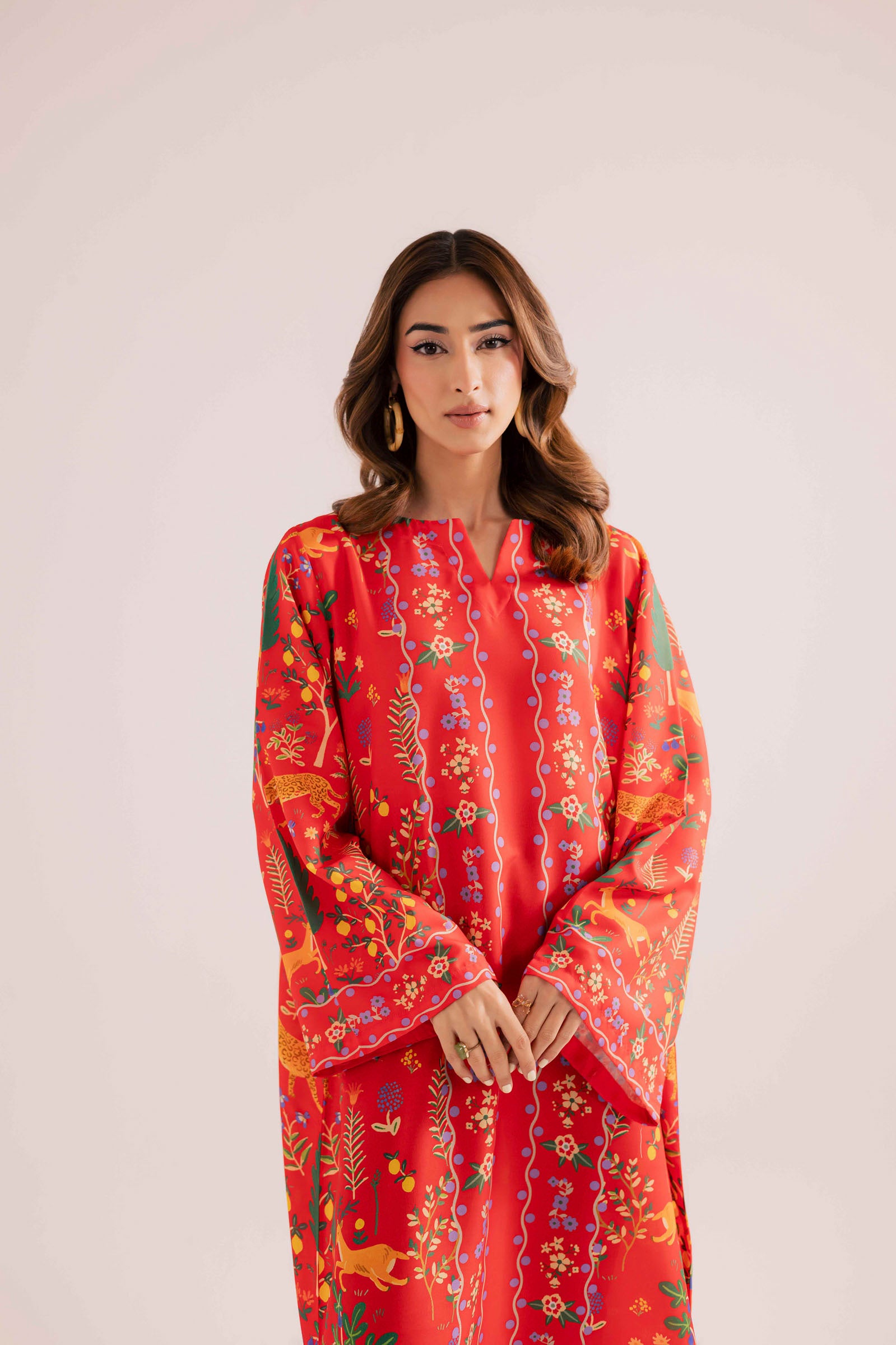 KF03 - Printed Kaftaan
