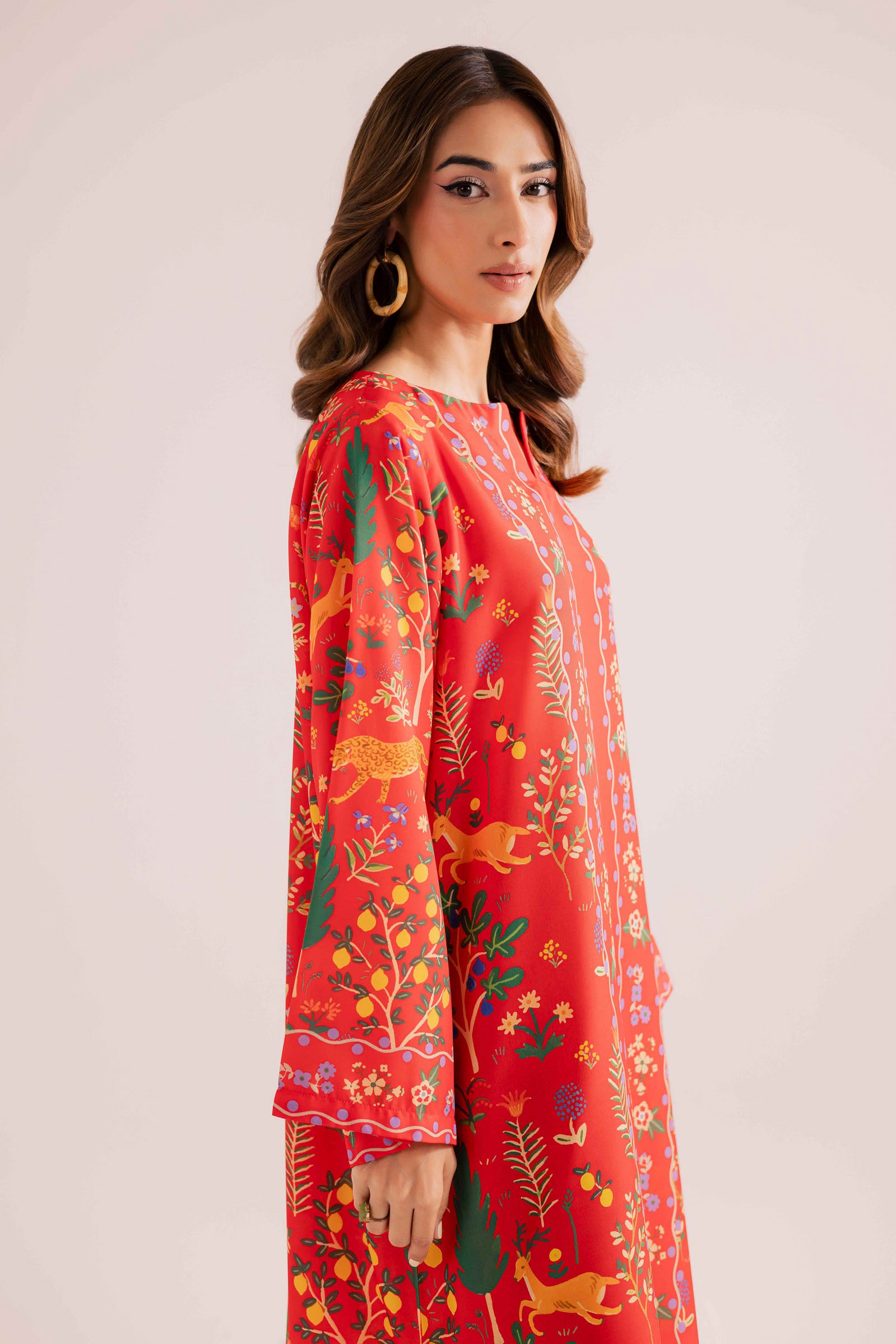 KF03 - Printed Kaftaan