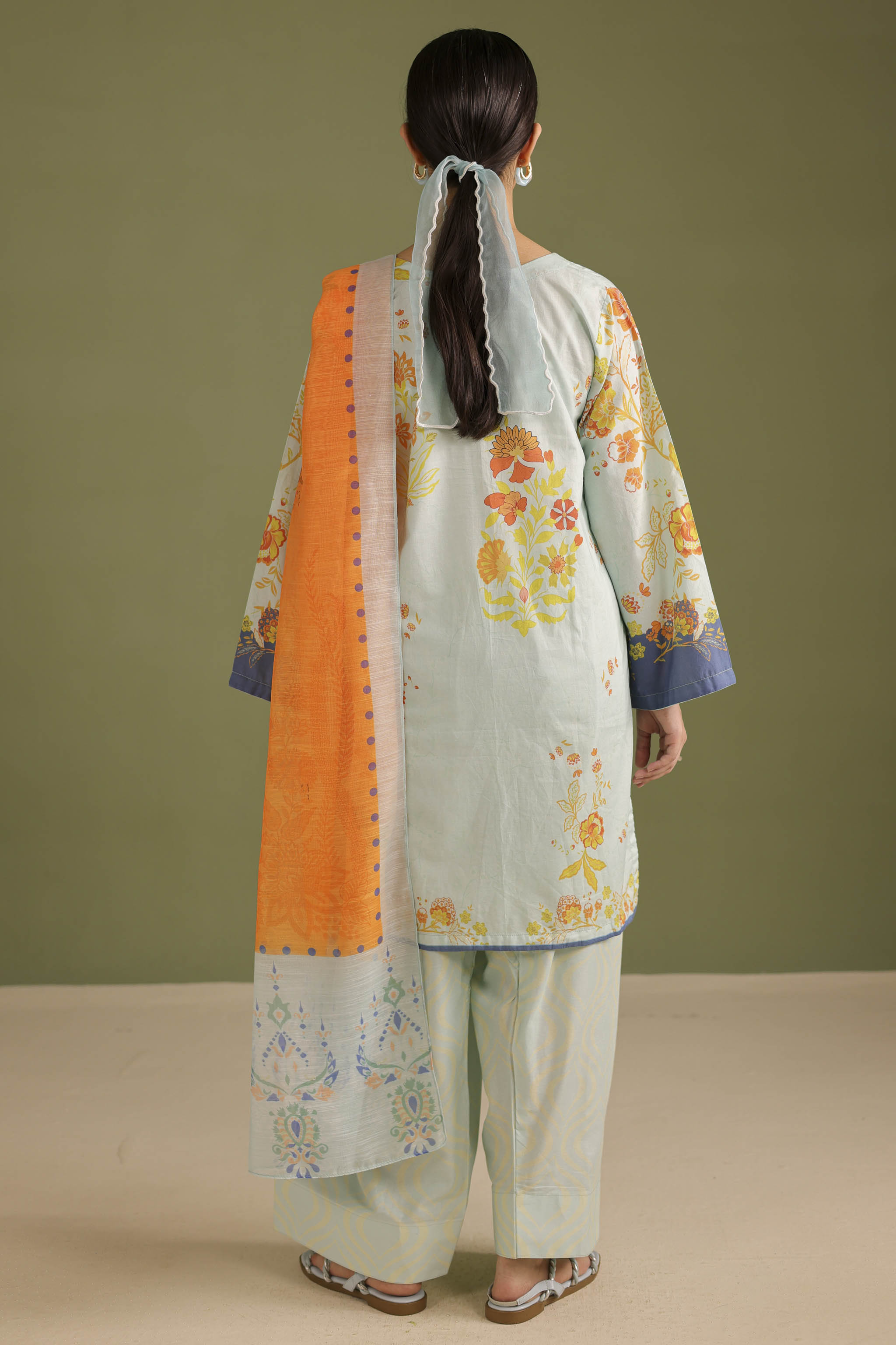 3PC Printed Lawn Suit - 42707