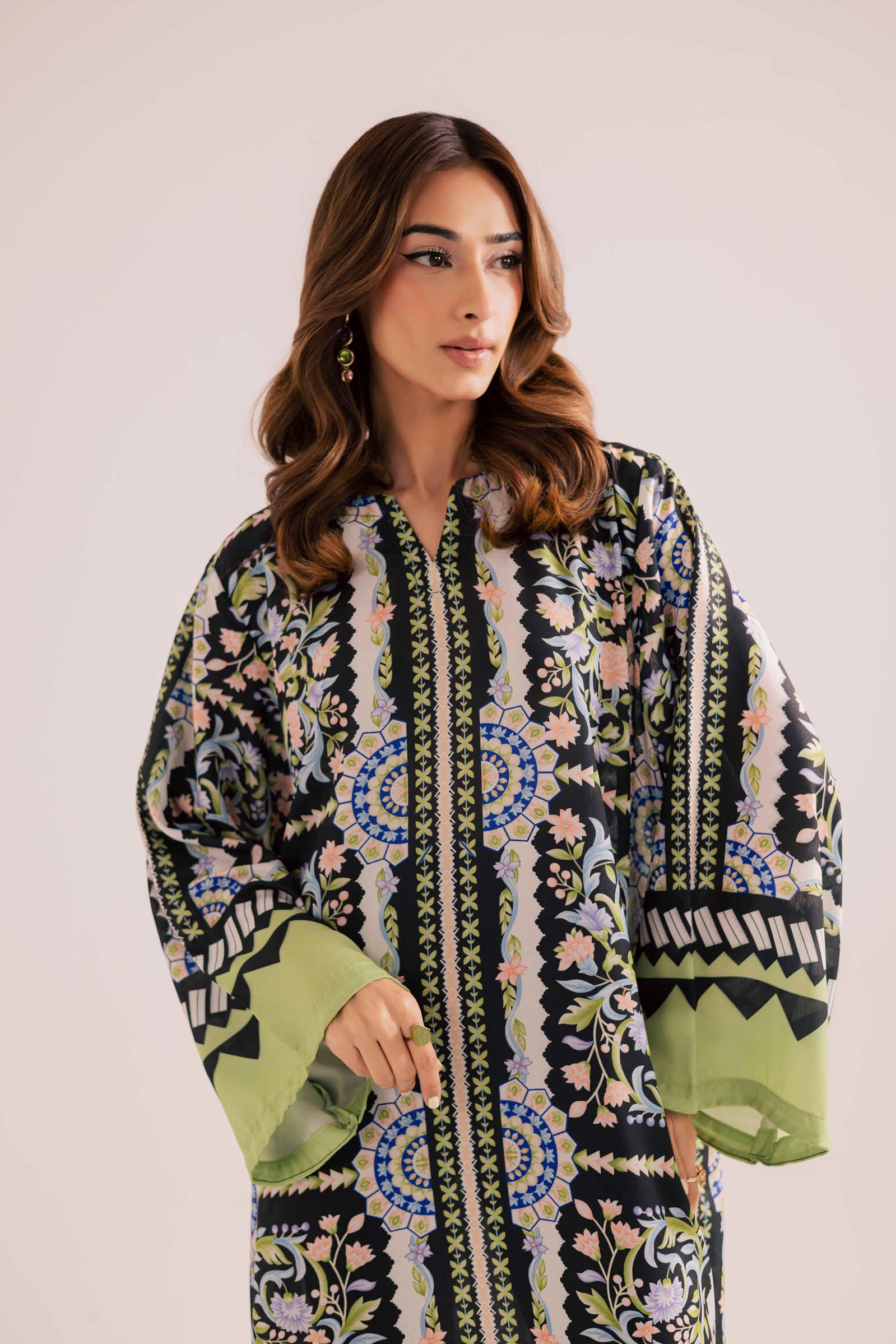 KF04 - Printed Kaftaan