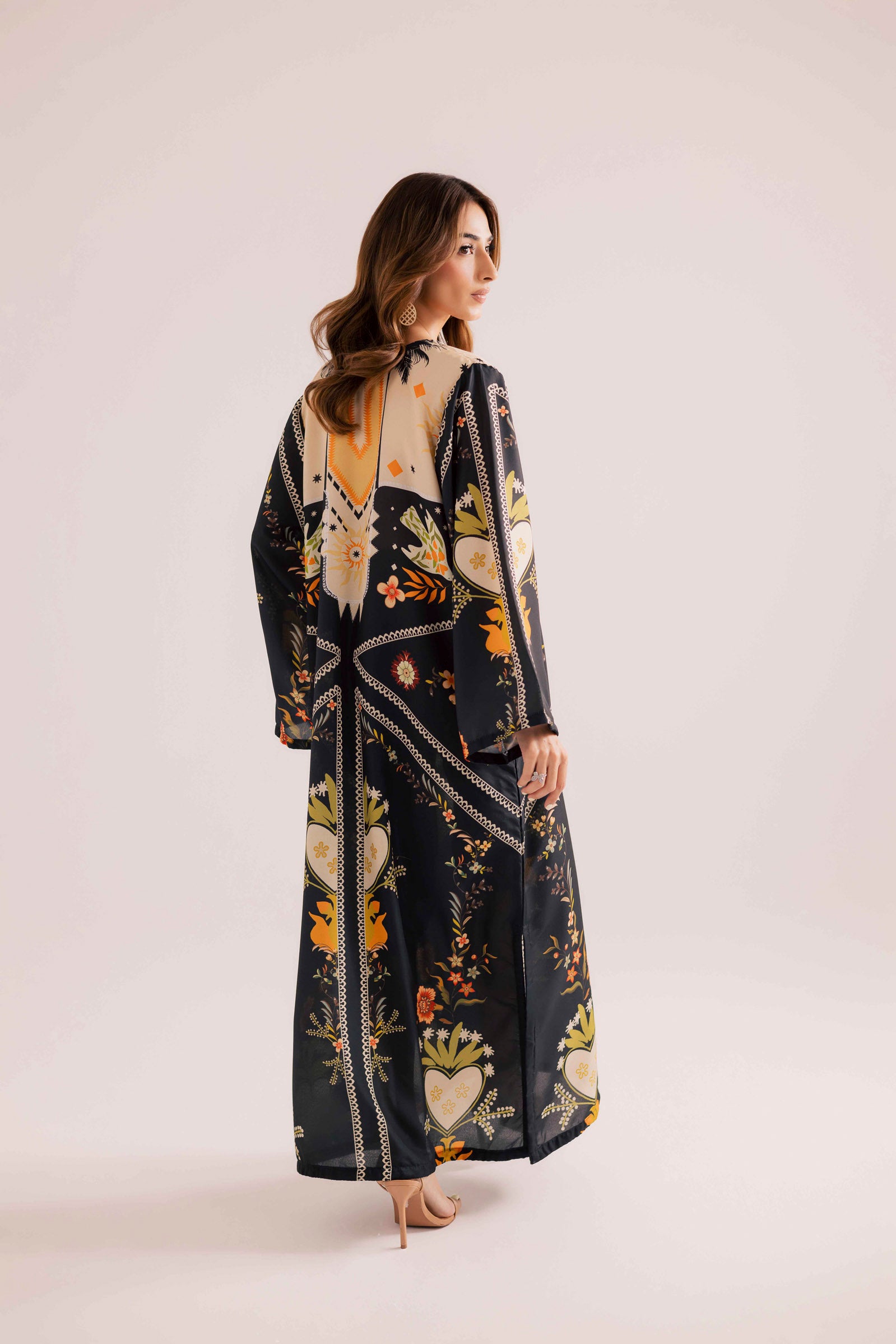 KF05 - Printed Kaftaan