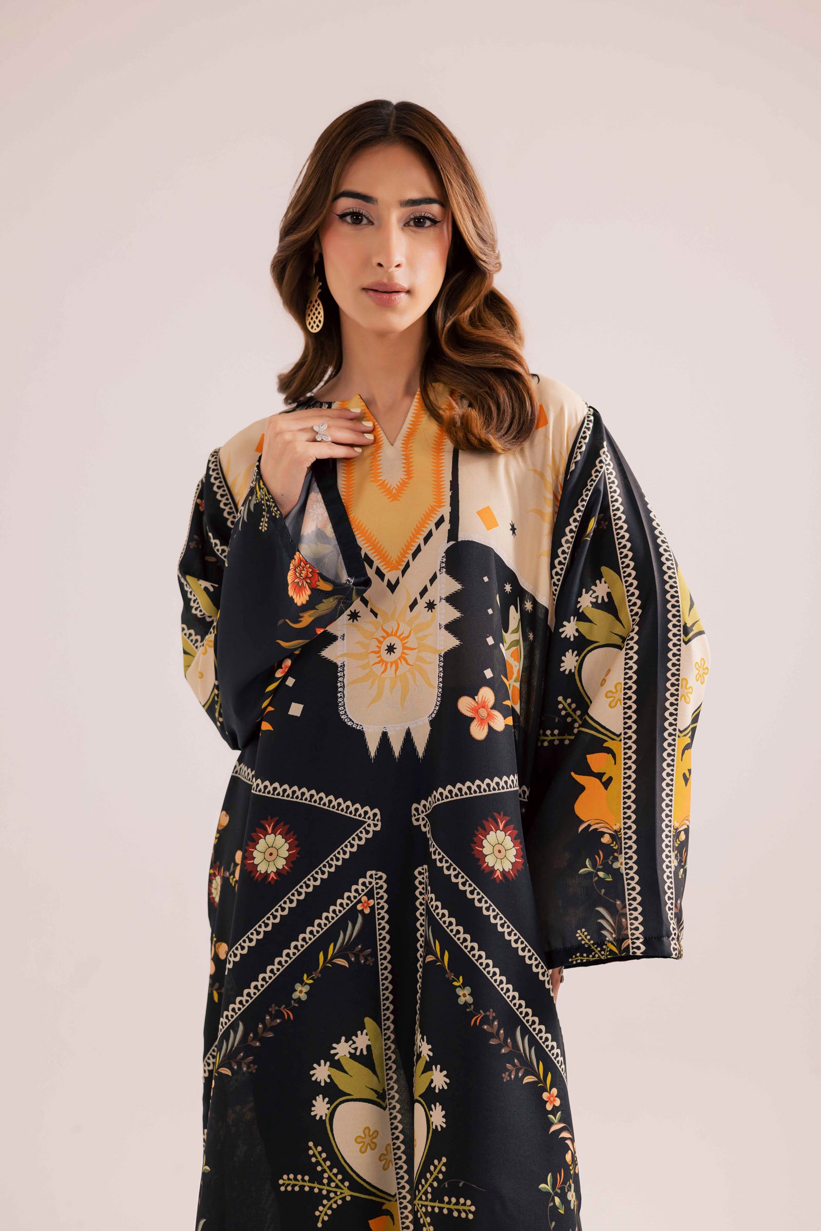 KF05 - Printed Kaftaan
