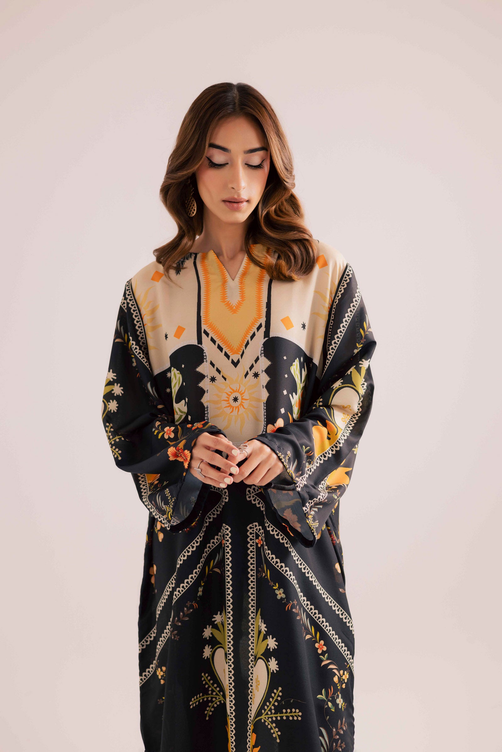 KF05 - Printed Kaftaan