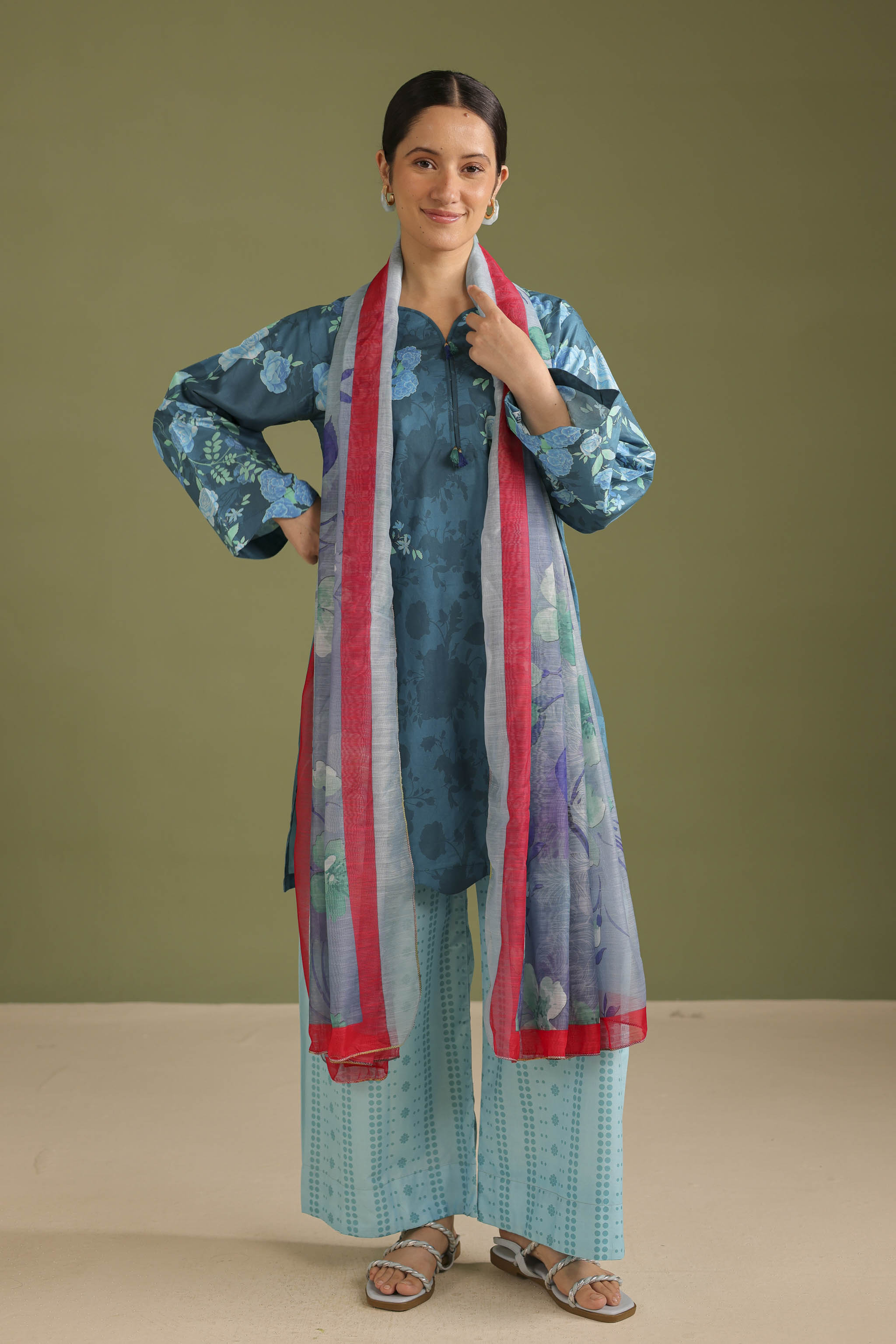 3PC Printed Lawn Suit - 42676