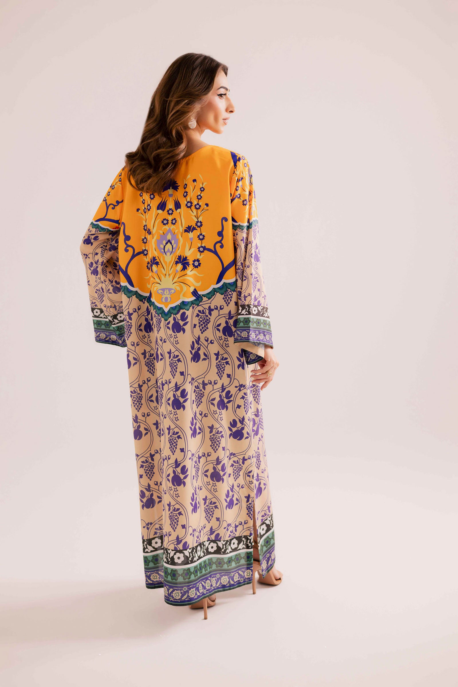 KF06 - Printed Kaftaan