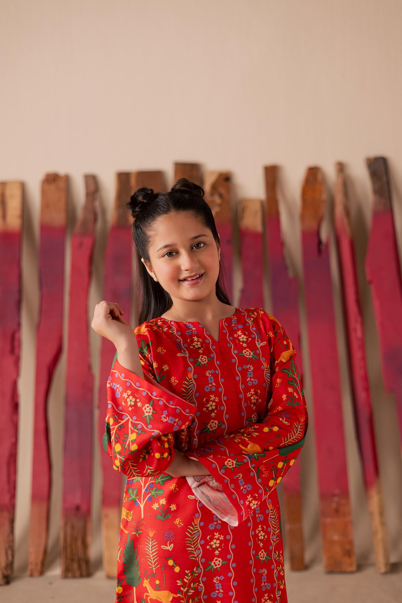 KF03-Kids Summer Kaftan