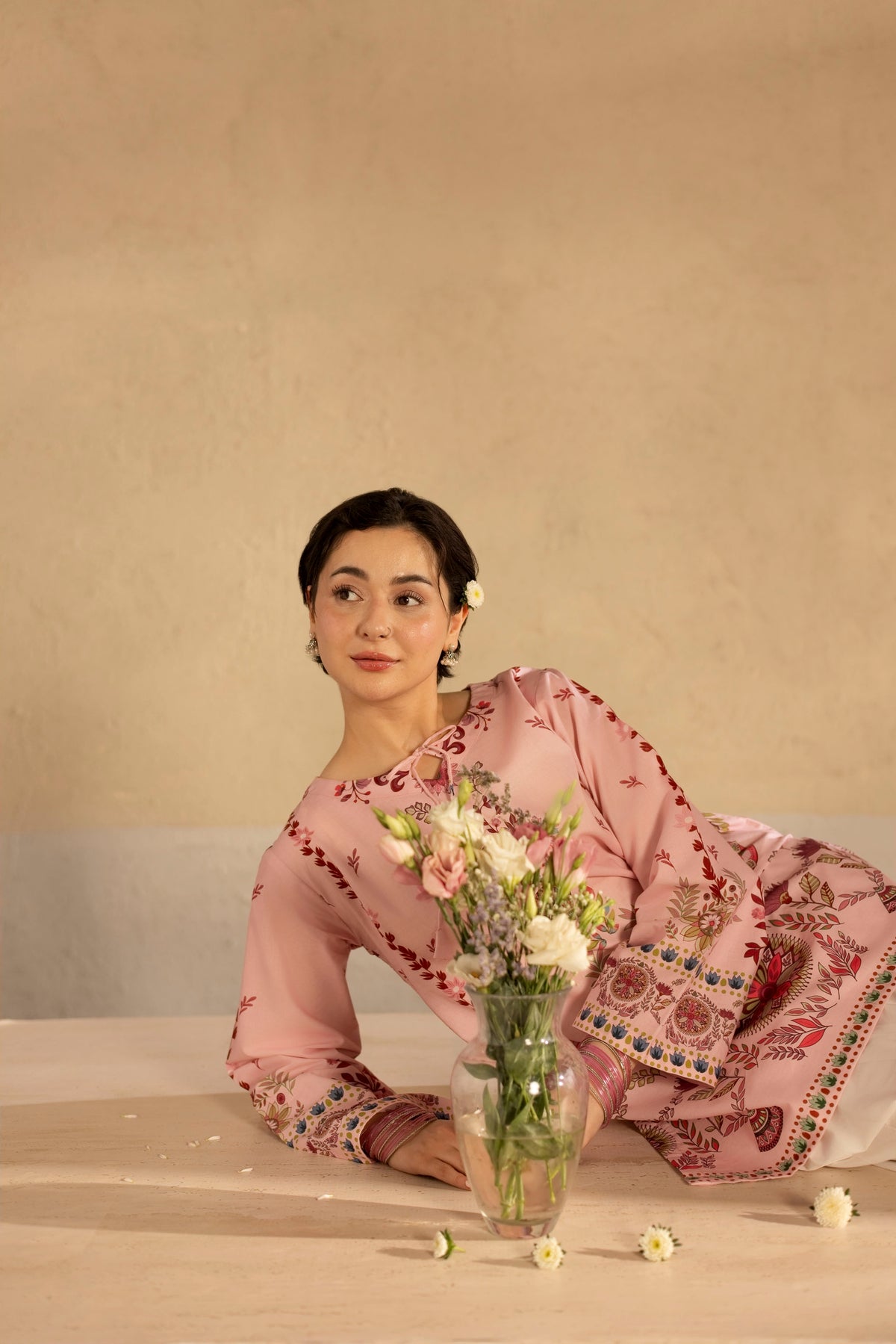 1PC Light Khaddar Kurti - HM04