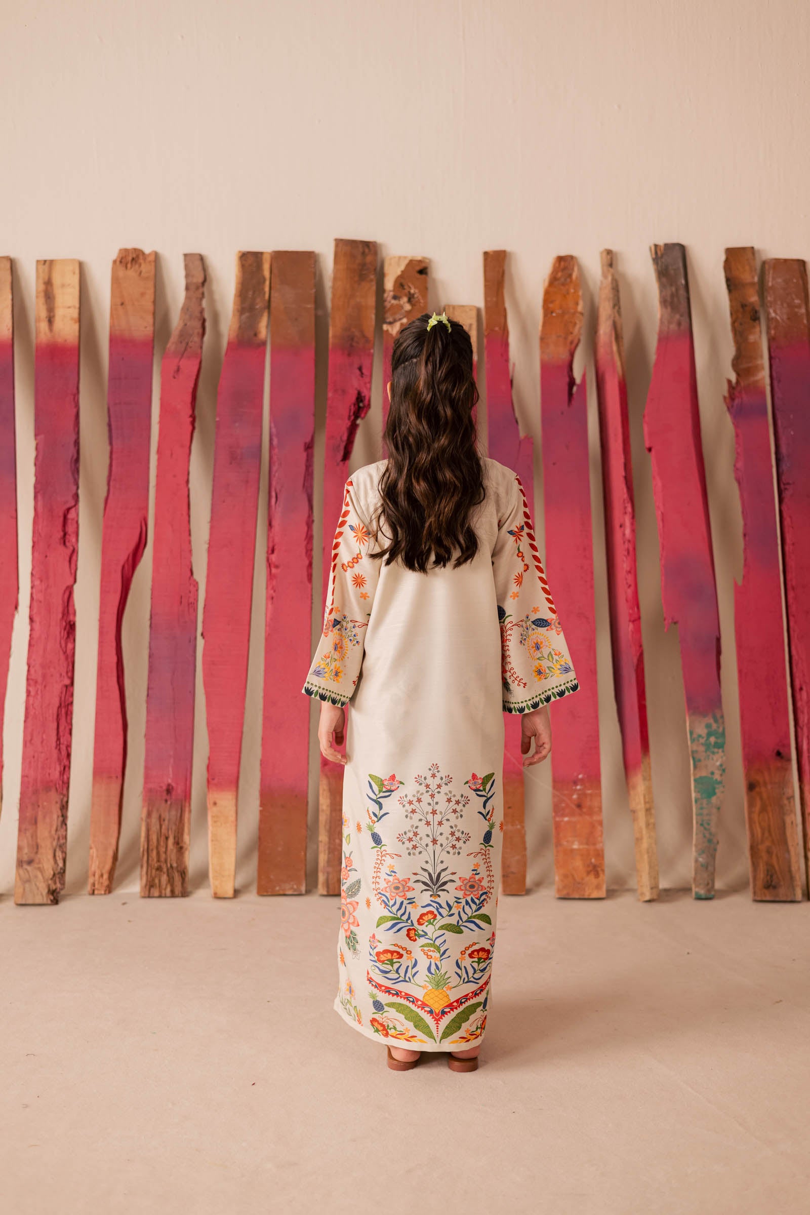 KF17-Kids Summer Kaftan