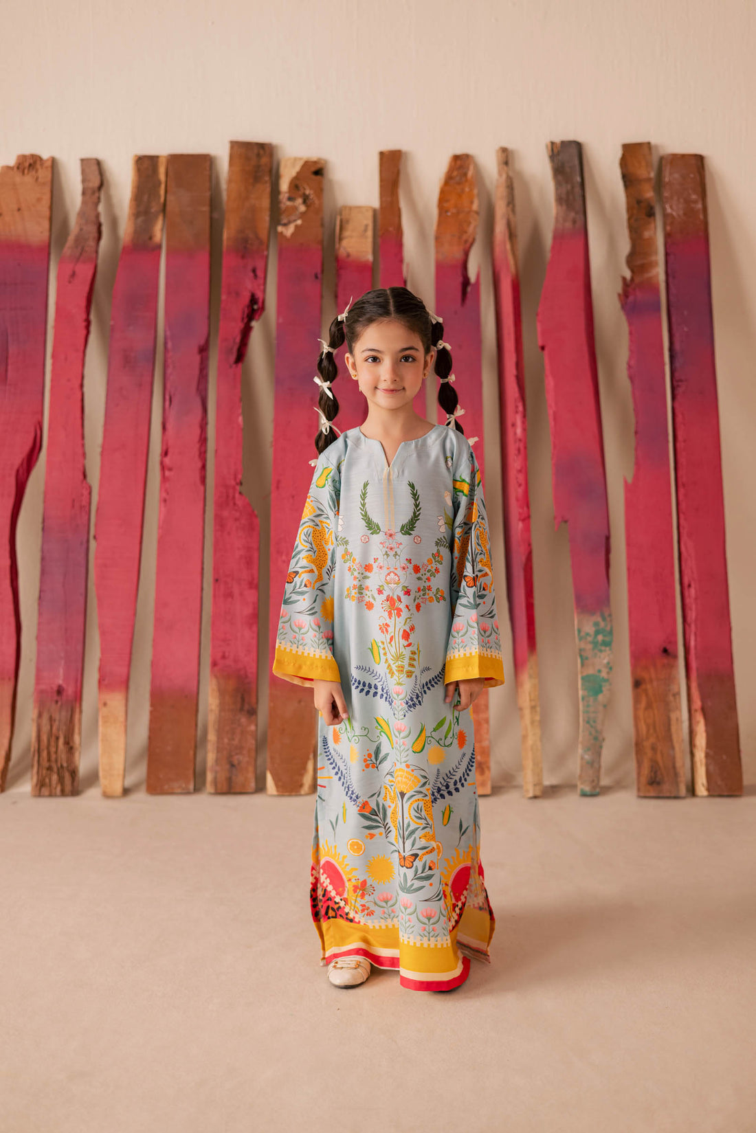KF11-Kids Summer Kaftan