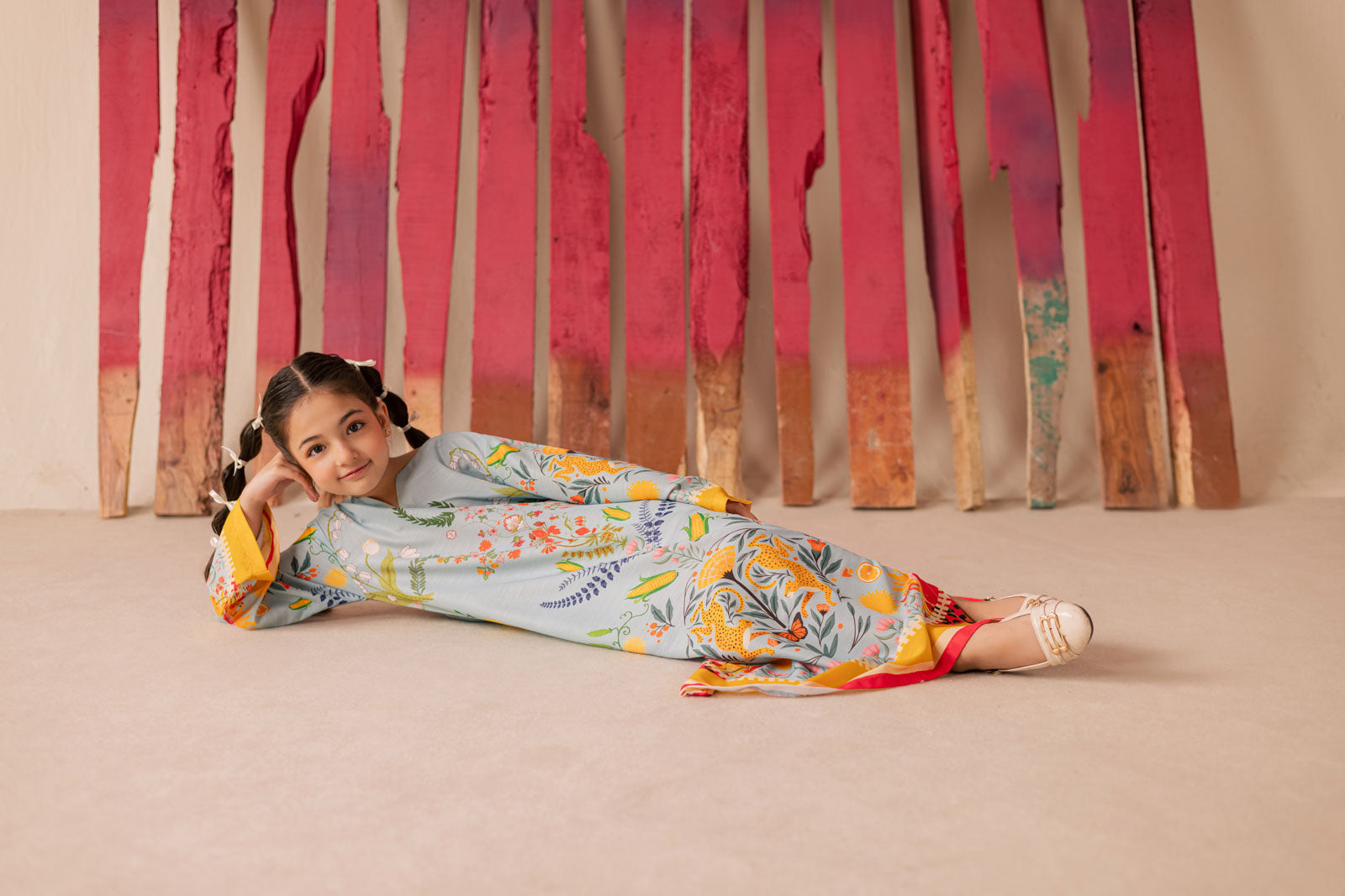 KF11-Kids Summer Kaftan