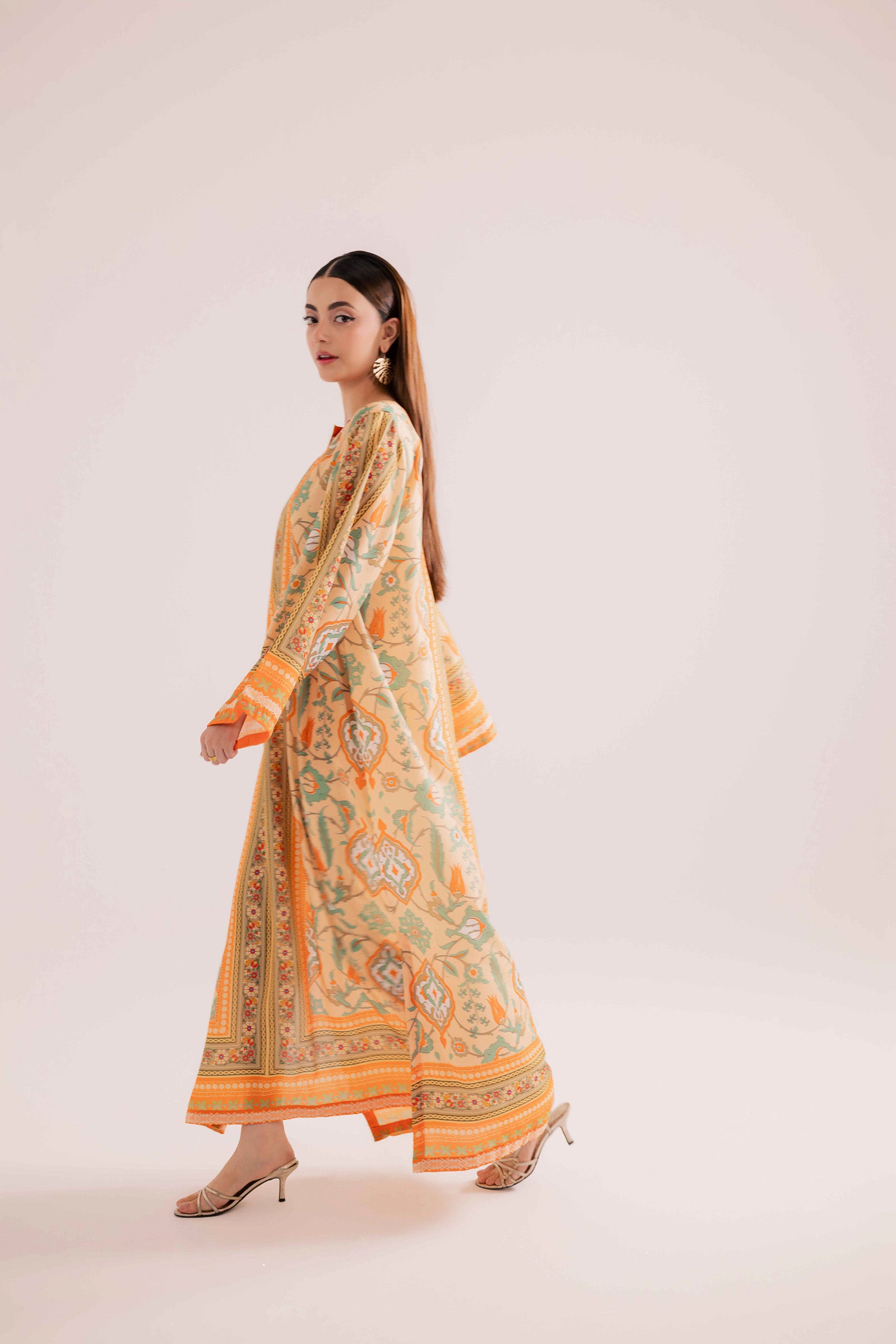 KF09 - Printed Kaftaan