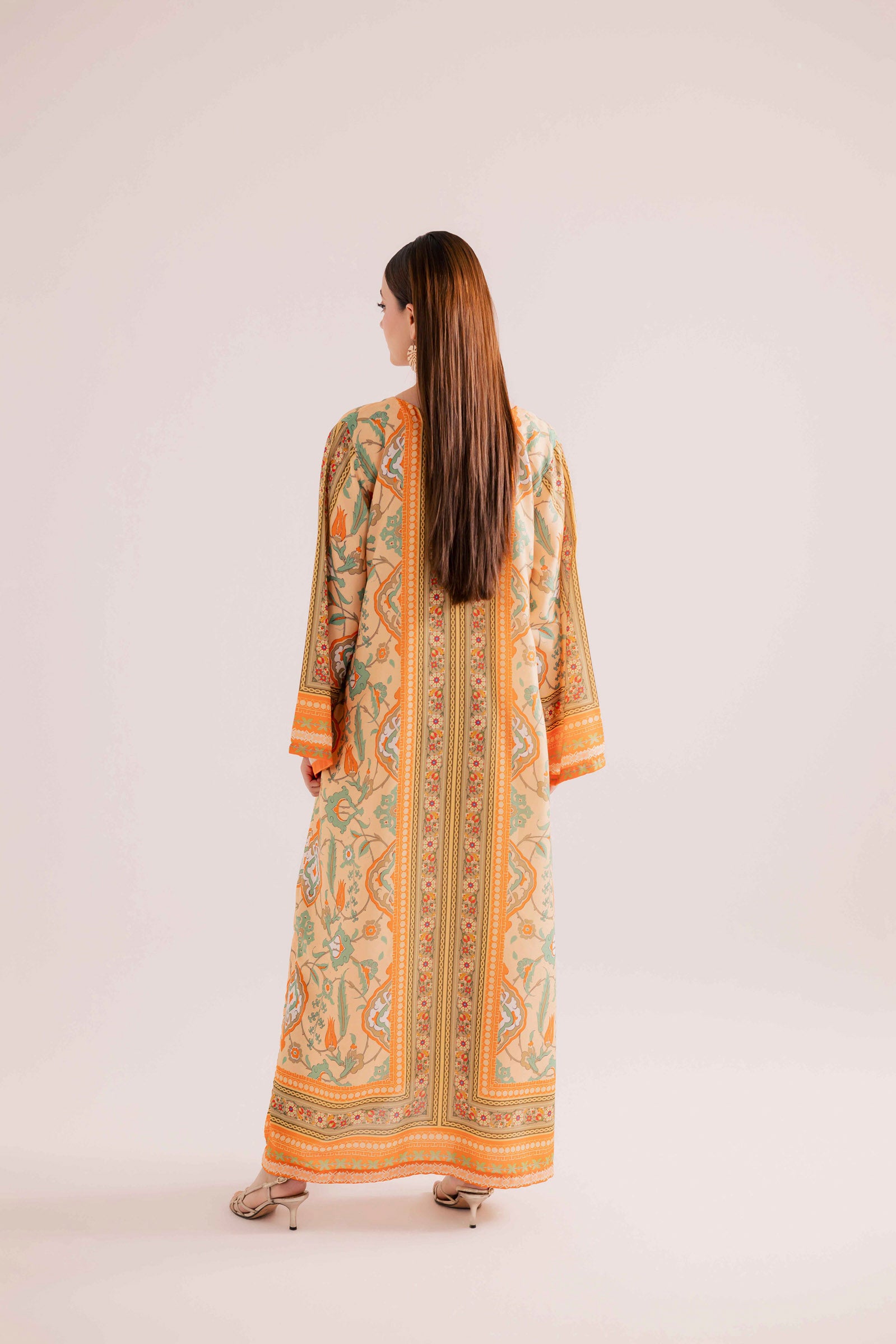 KF09 - Printed Kaftaan