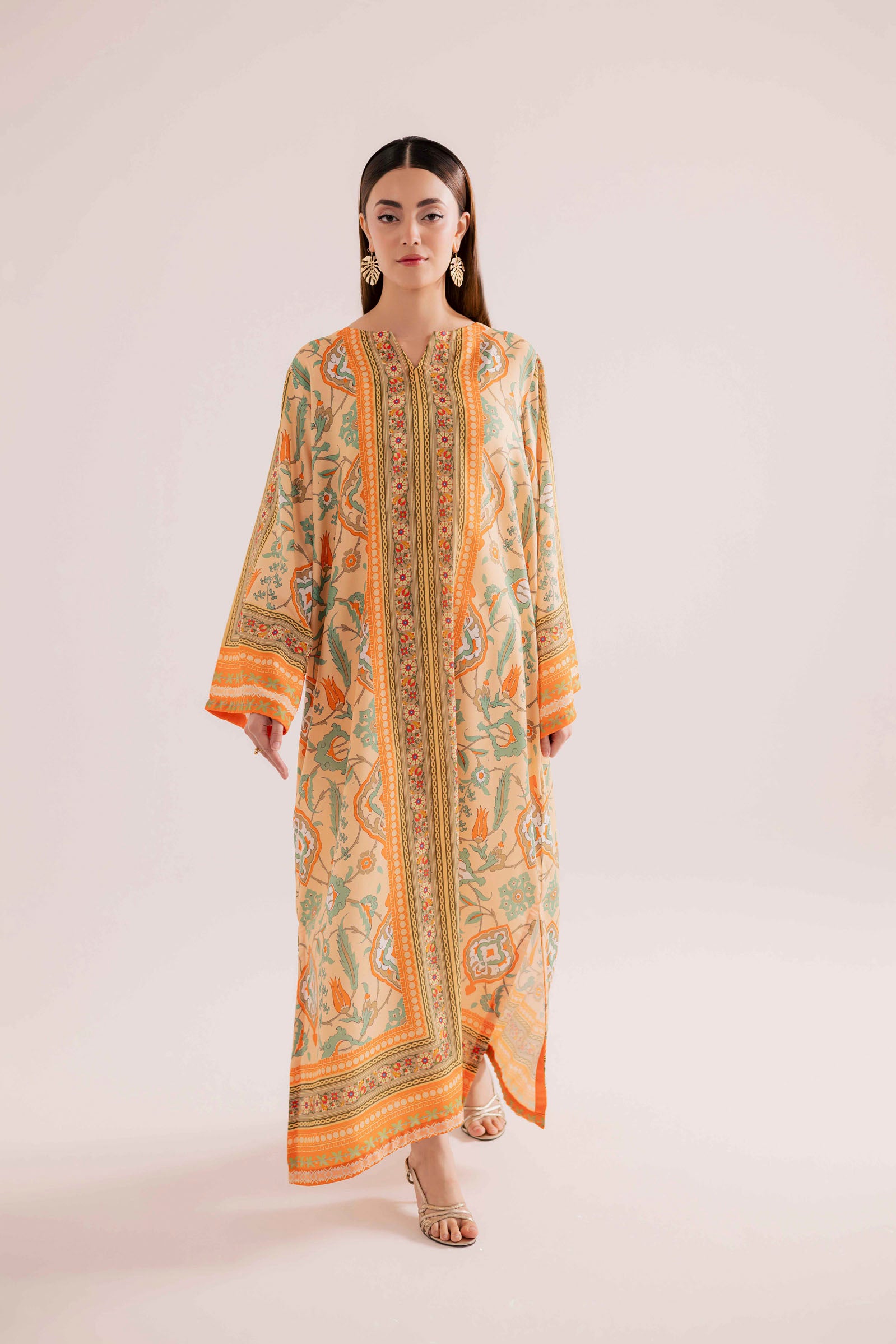 KF09 - Printed Kaftaan
