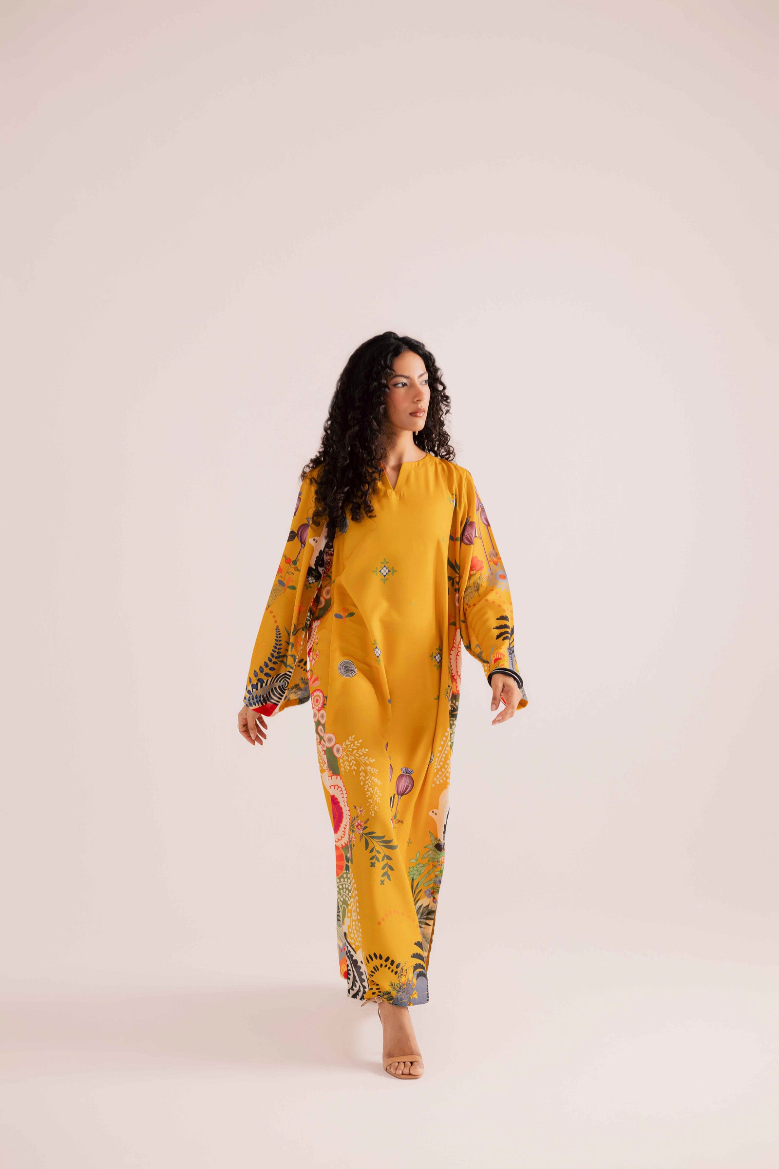 KF10 - Printed Kaftaan