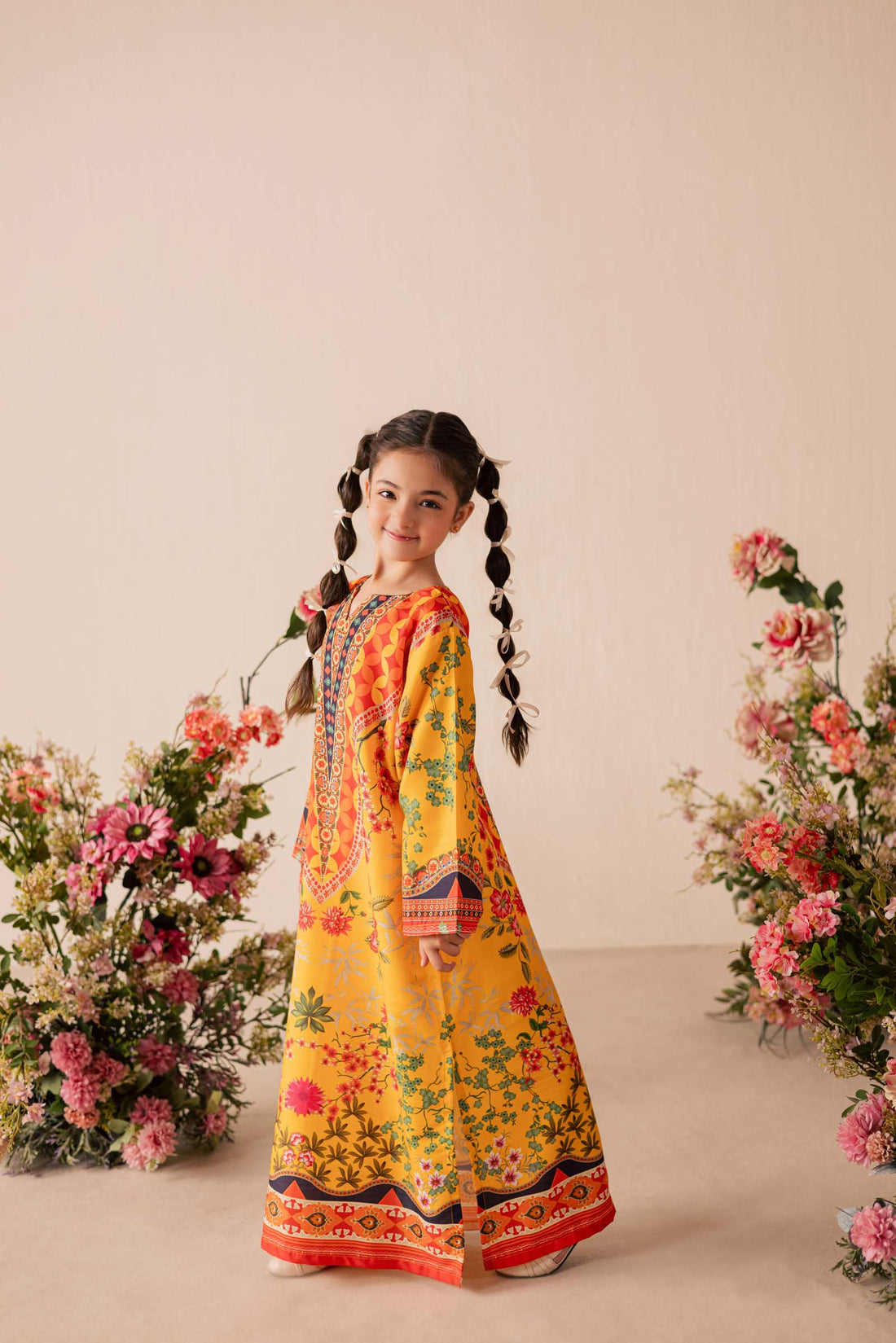 KF16-Kids Summer Kaftan