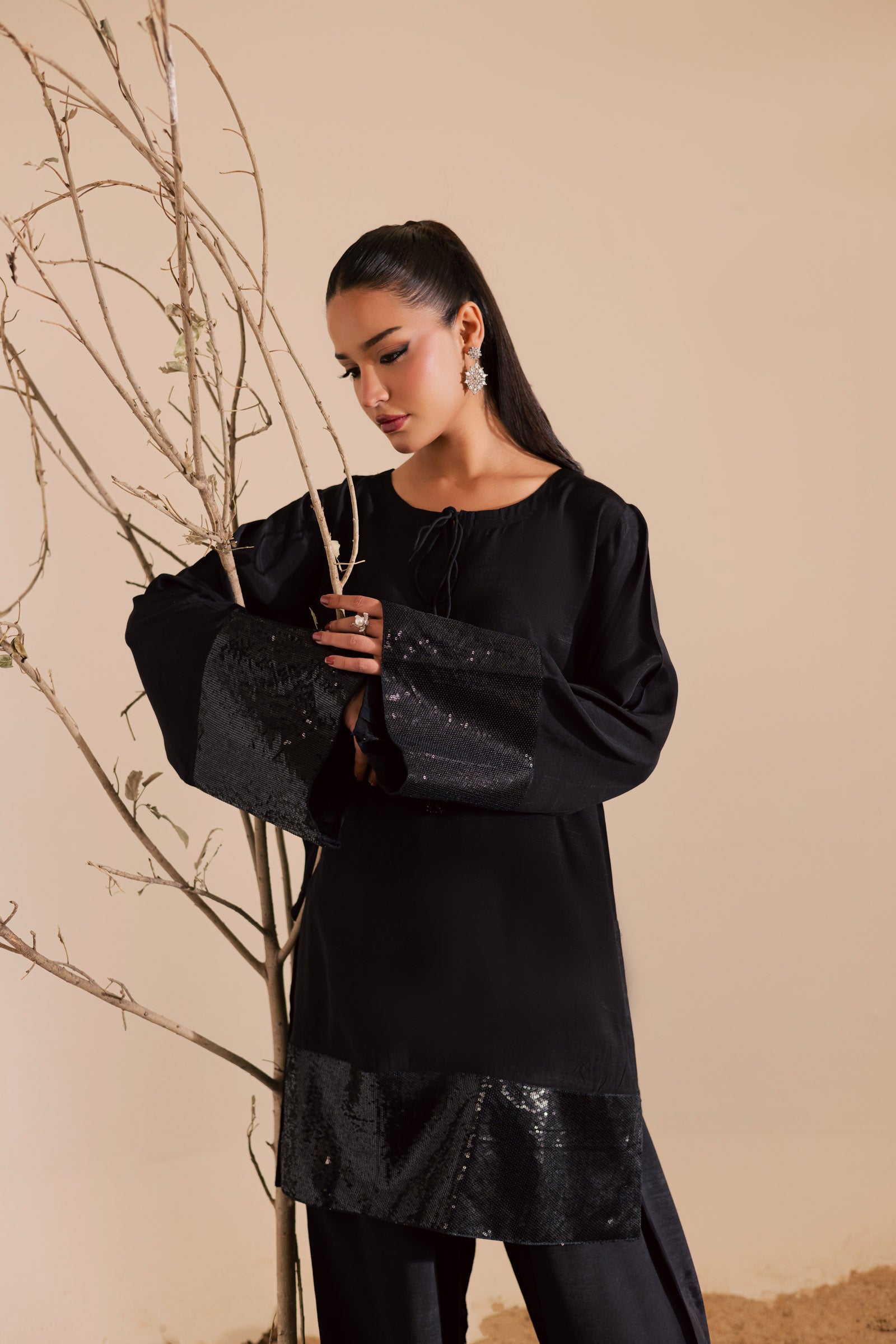 2PC Luxury Embroidered Dress- RSB19