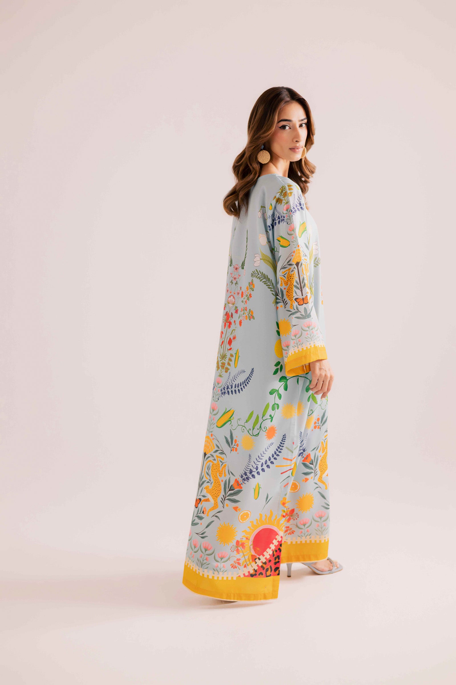 KF11 - Printed Kaftaan