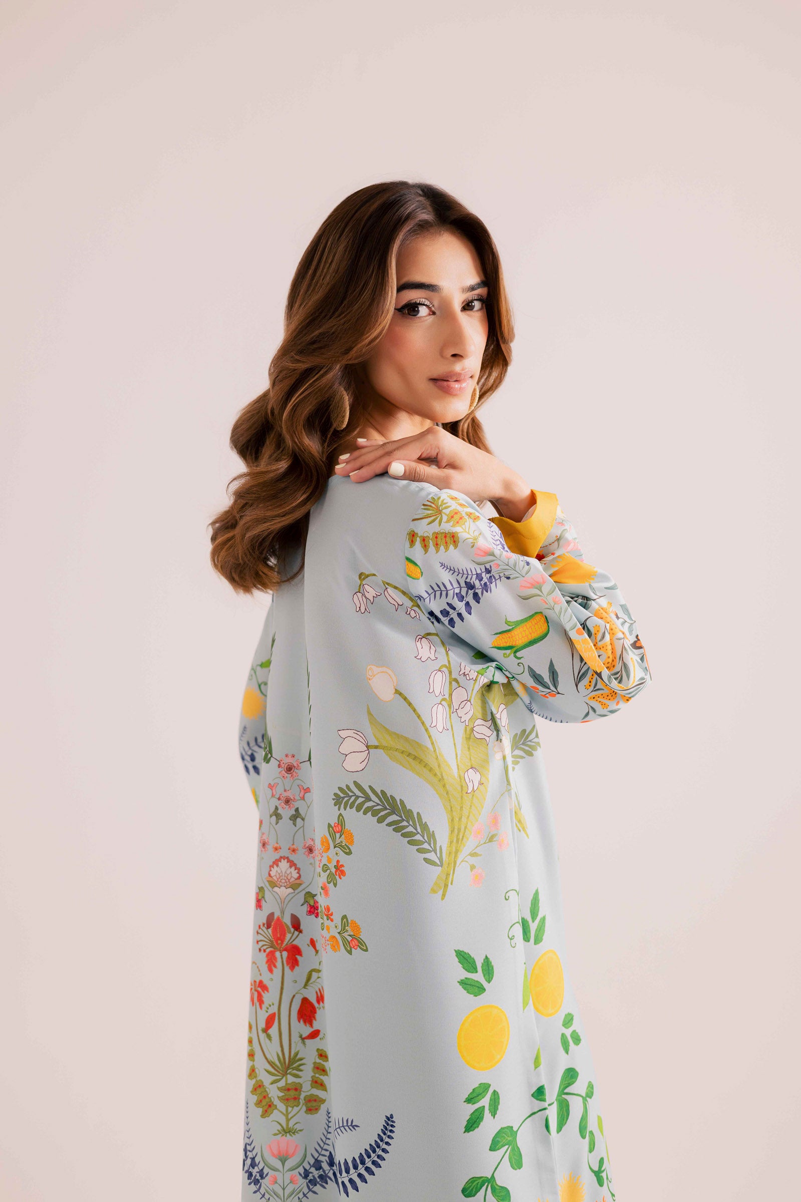 KF11 - Printed Kaftaan