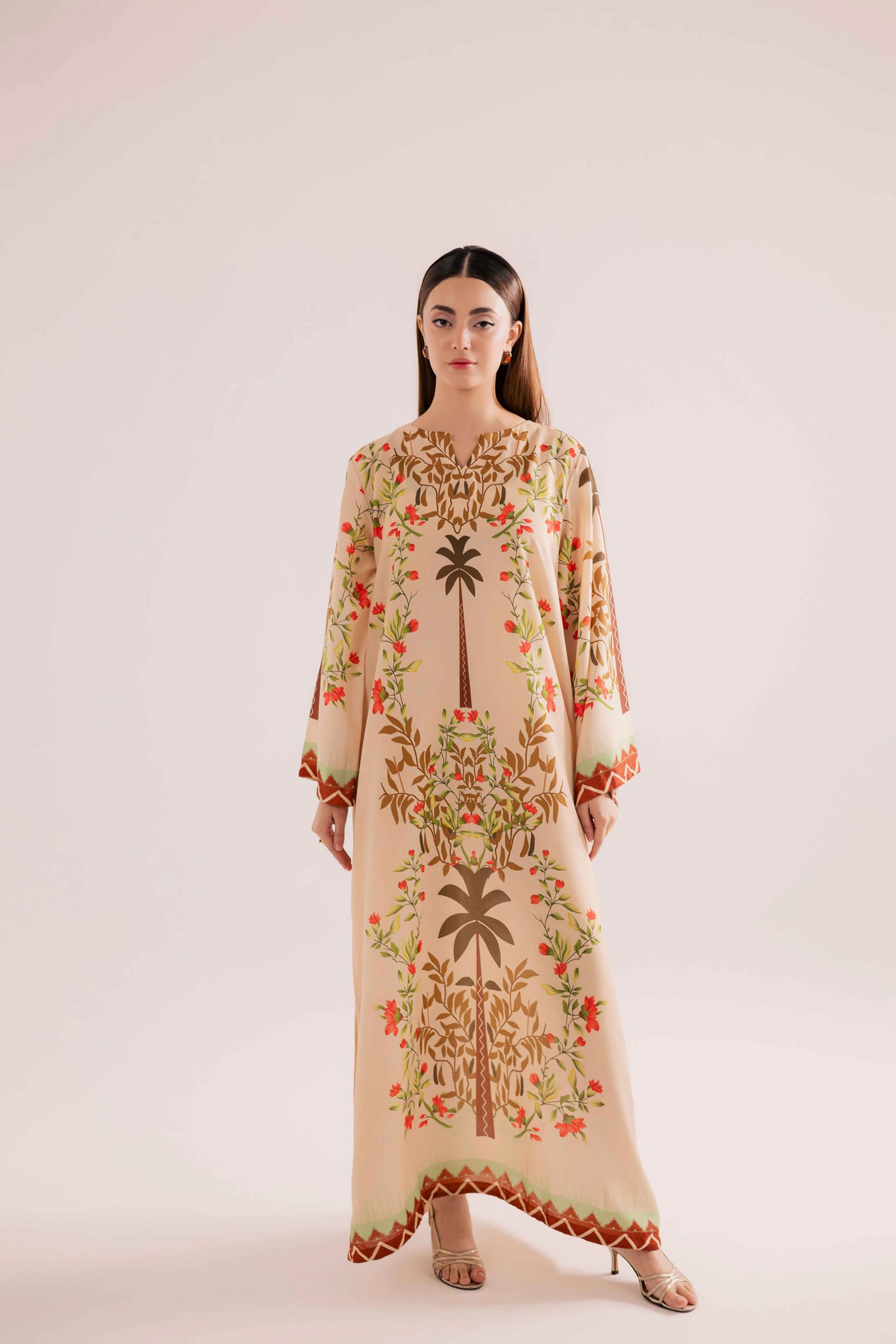 KF12 - Printed Kaftaan