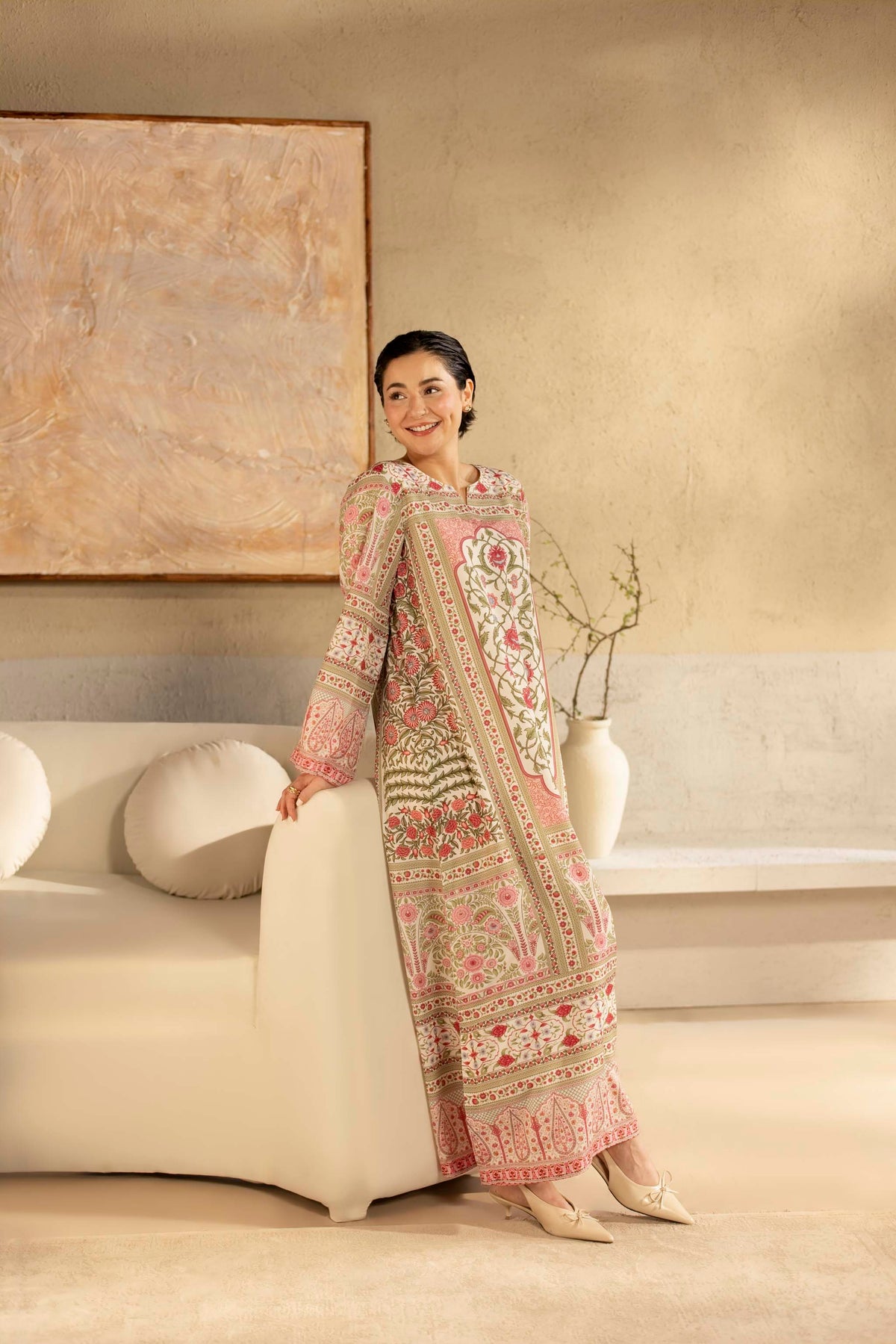 Grip Silk Kaftaan - HM07