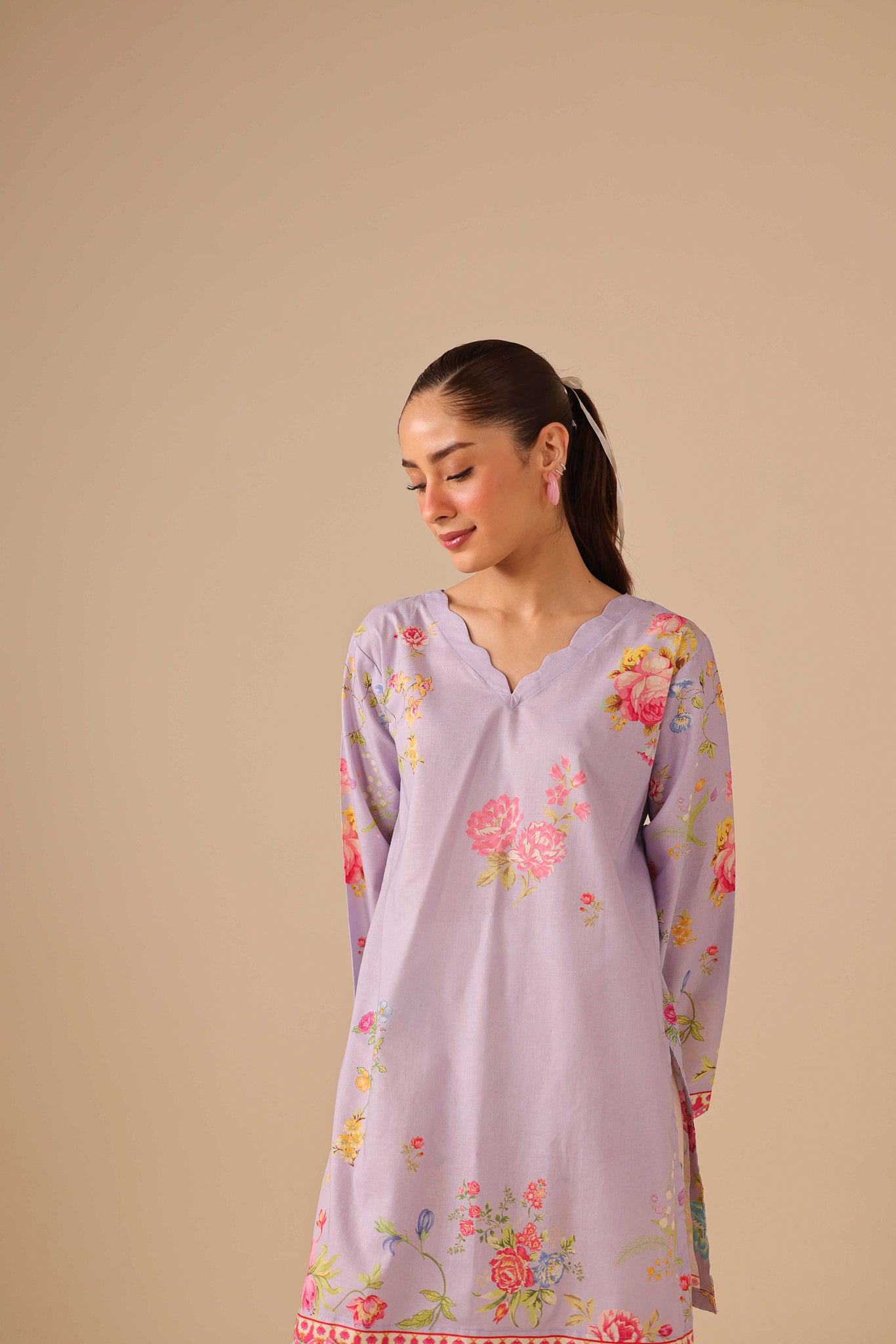 2PC Summer Lawn Dress - 44258