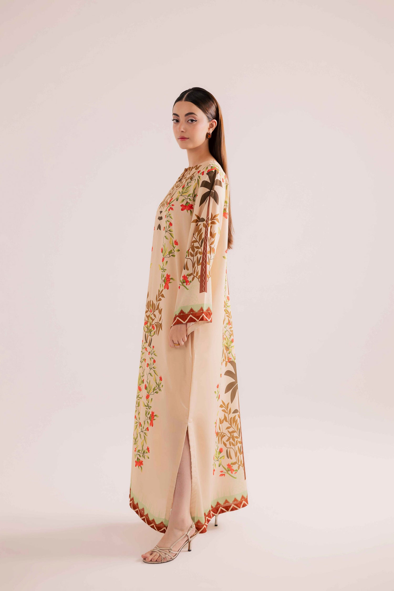 KF12 - Printed Kaftaan