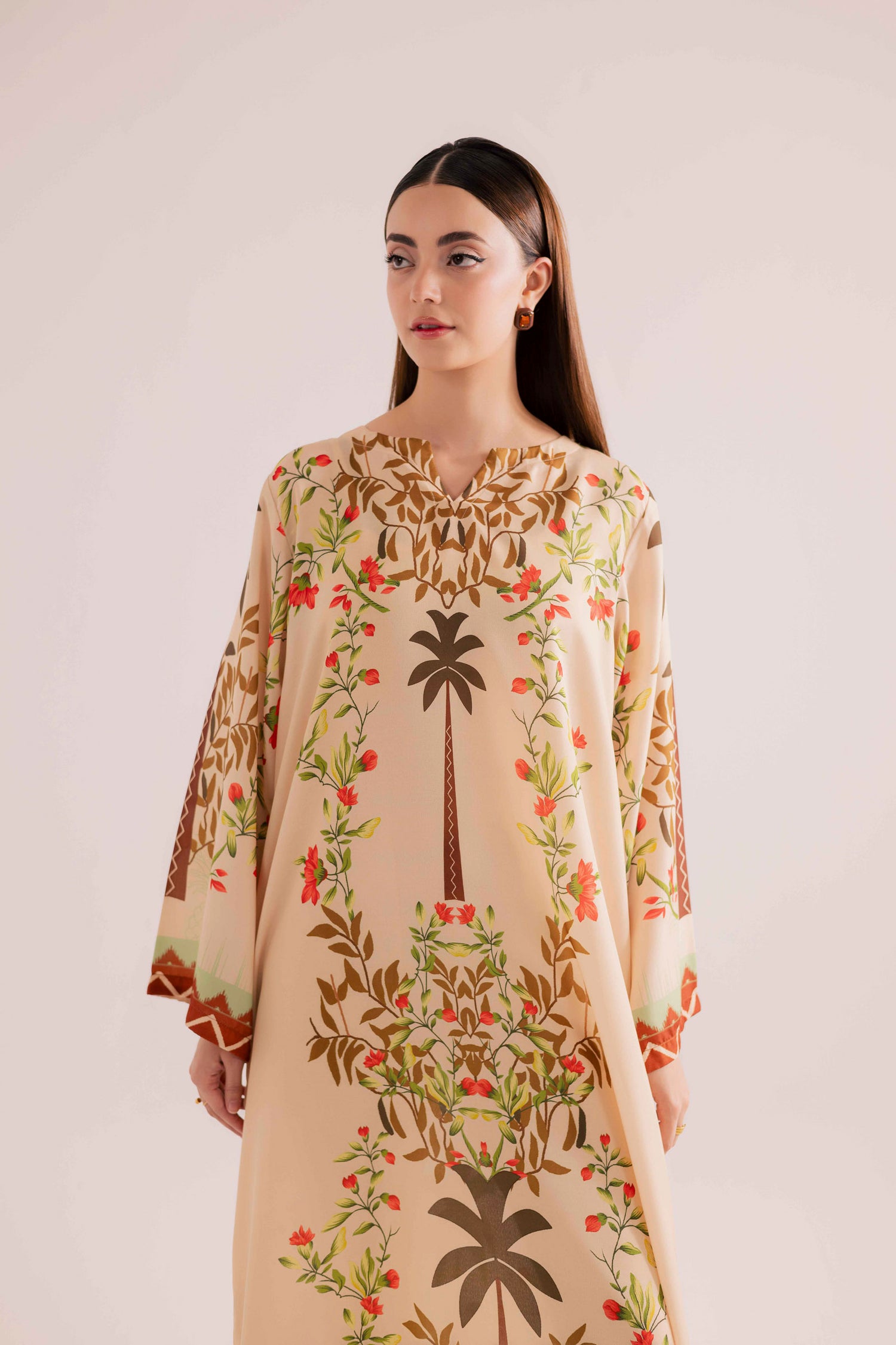 KF12 - Printed Kaftaan