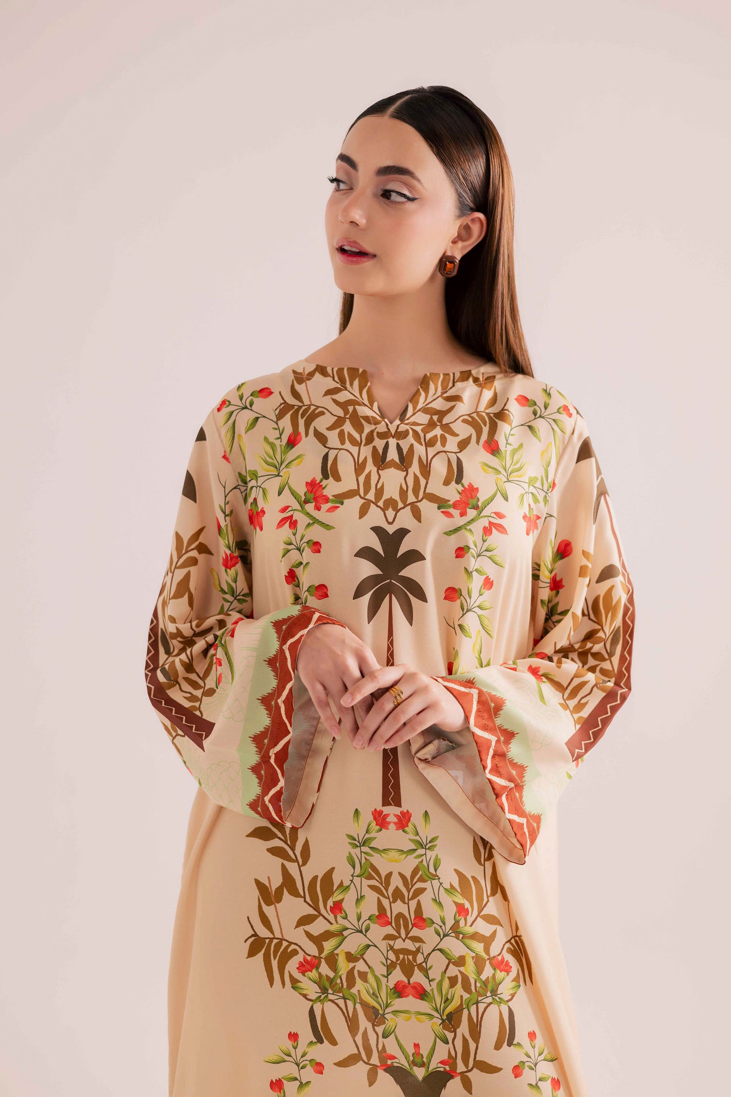 KF12 - Printed Kaftaan