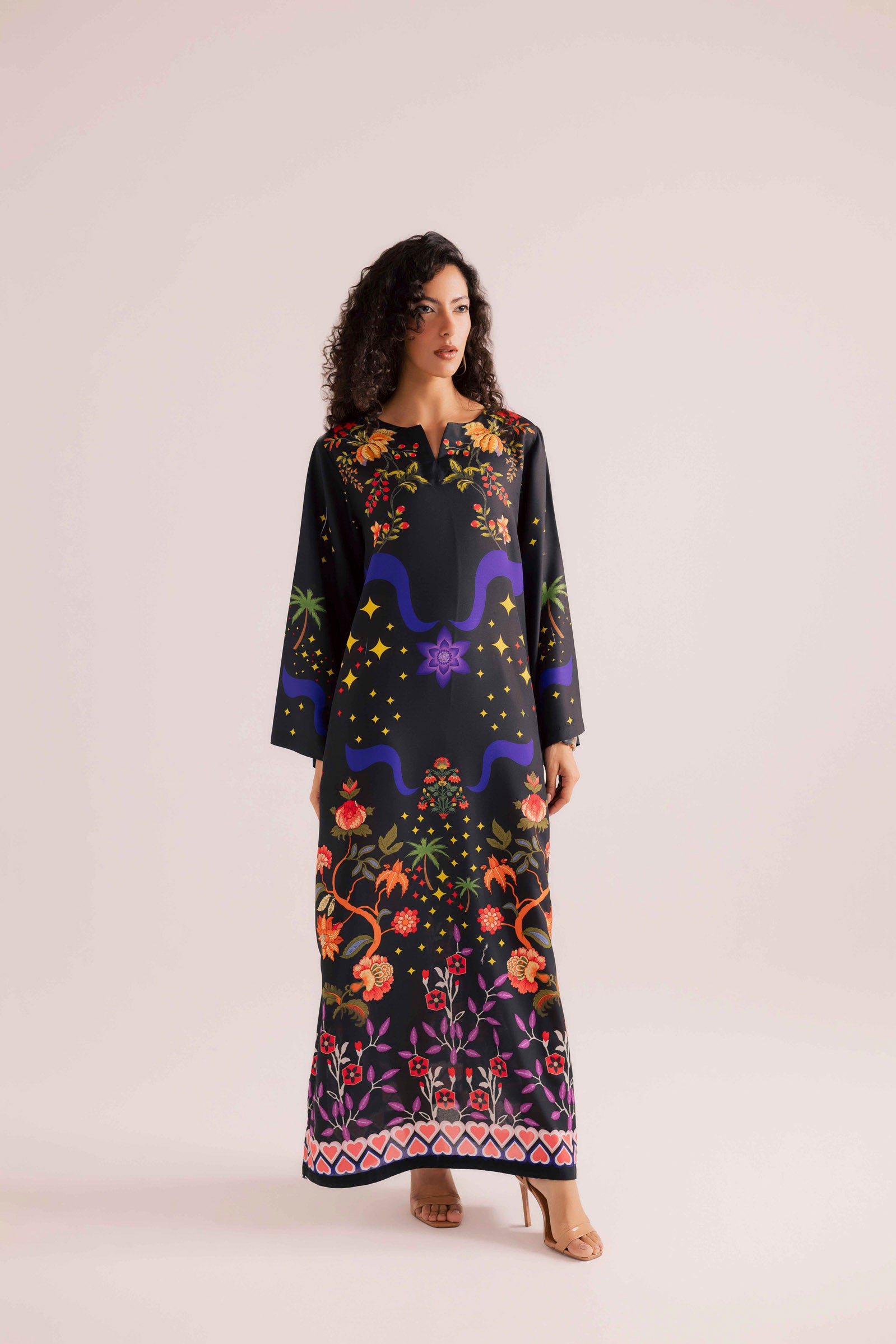 KF13 - Printed Kaftaan