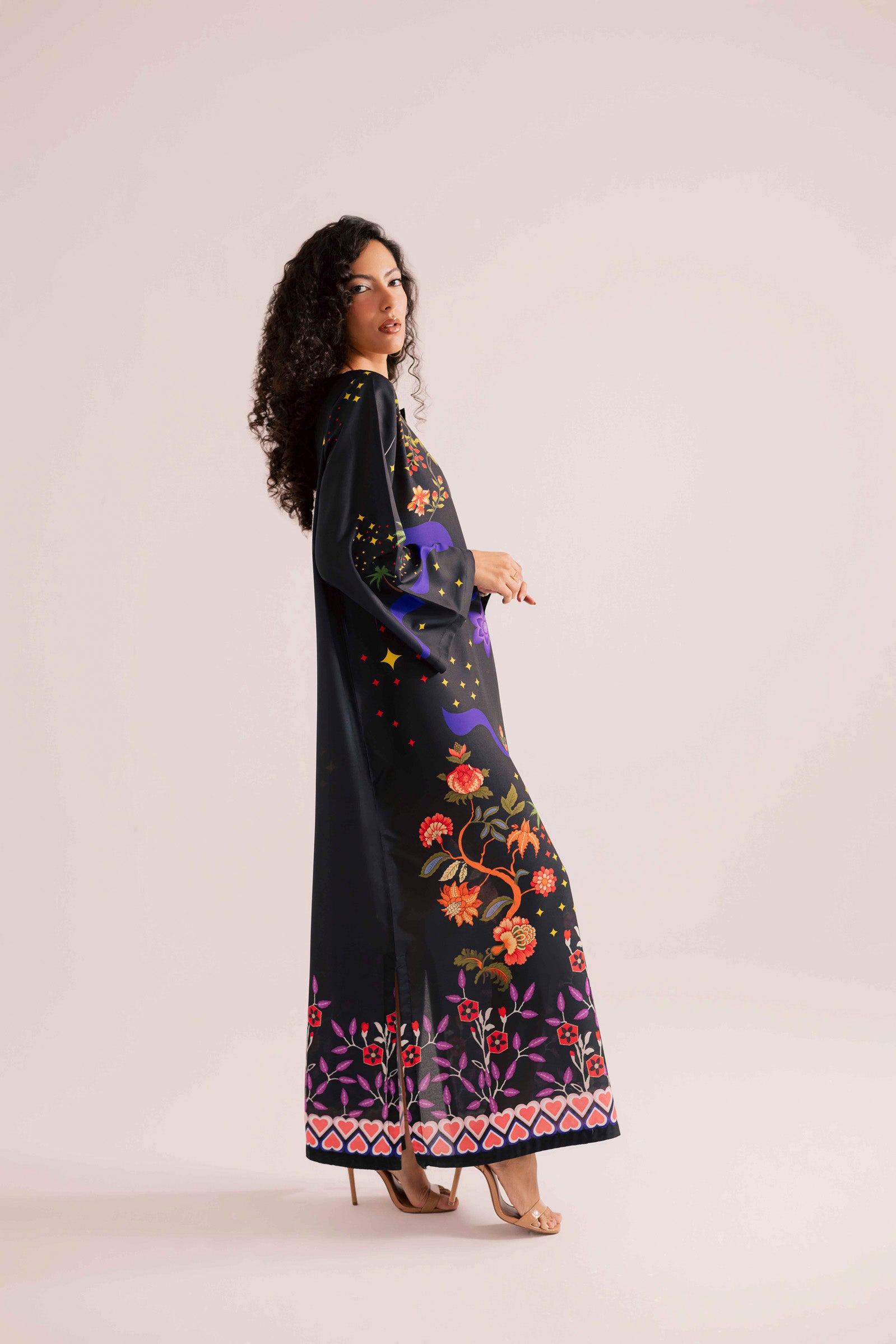 KF13 - Printed Kaftaan