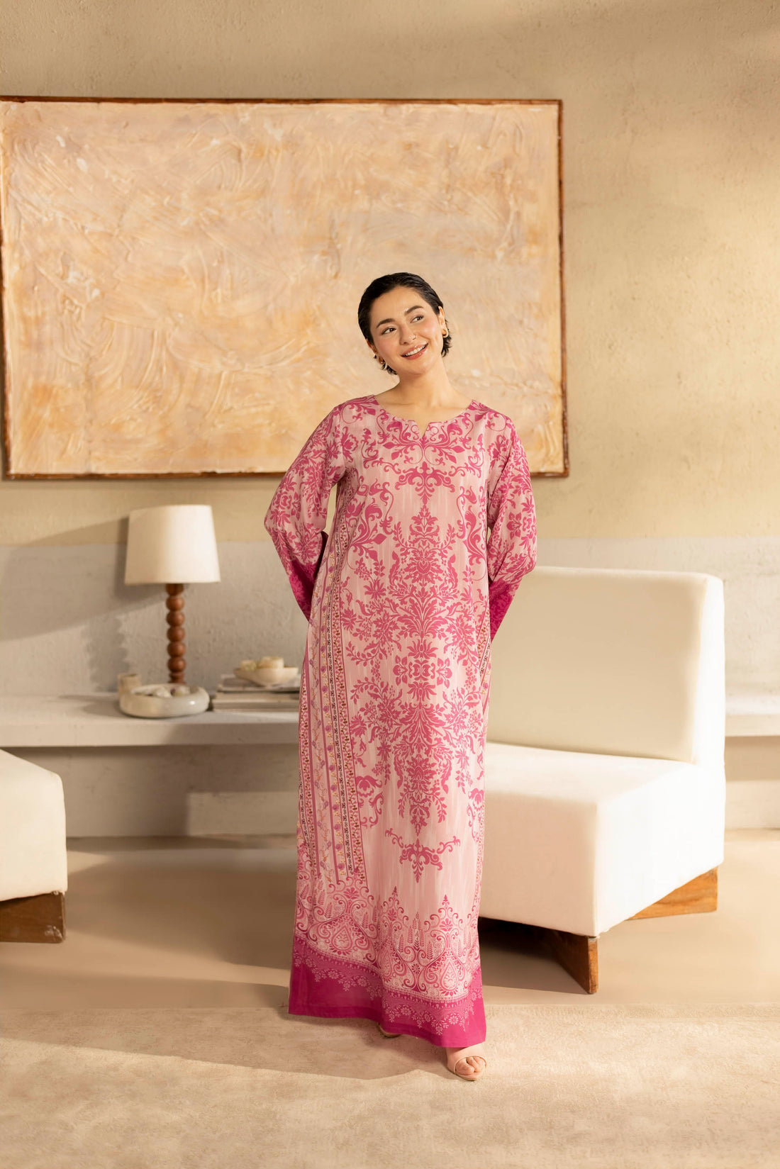 Grip Silk Kaftaan - HM08