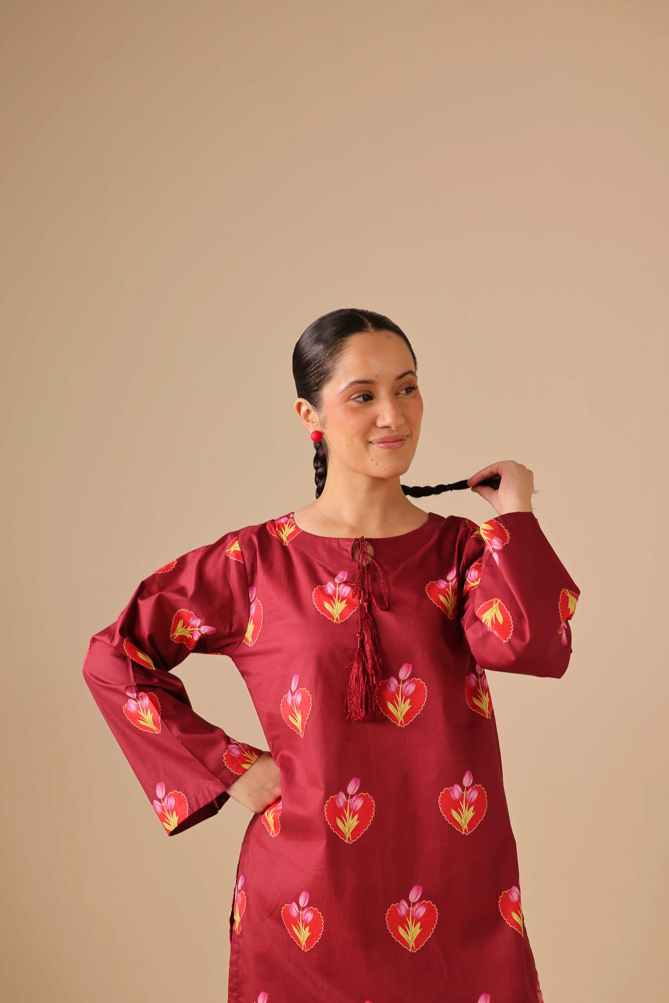2PC Summer Lawn Dress - 44253