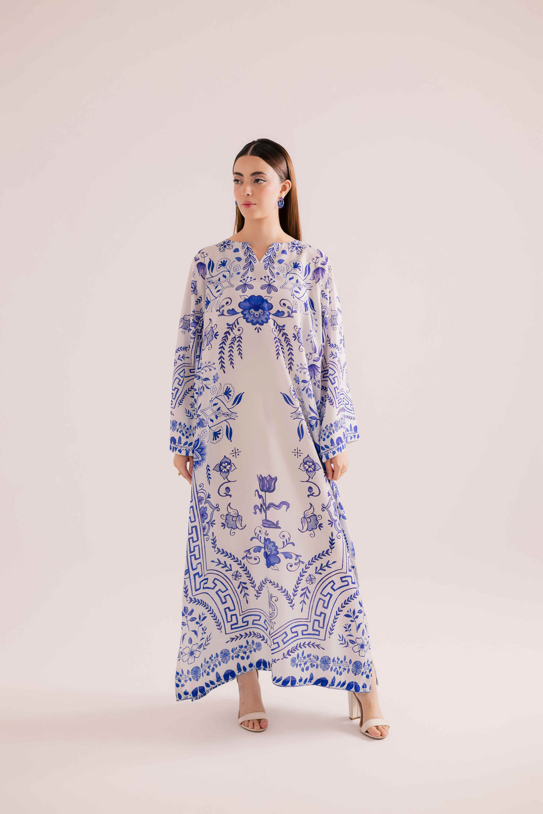 KF15 - Printed Kaftaan